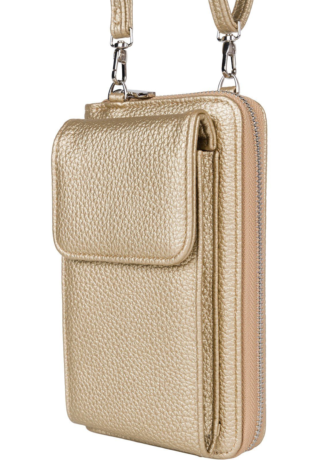 styleBREAKER Mini Bag Umhängetasche mit Handyfach und RFID Schutz (1-tlg)