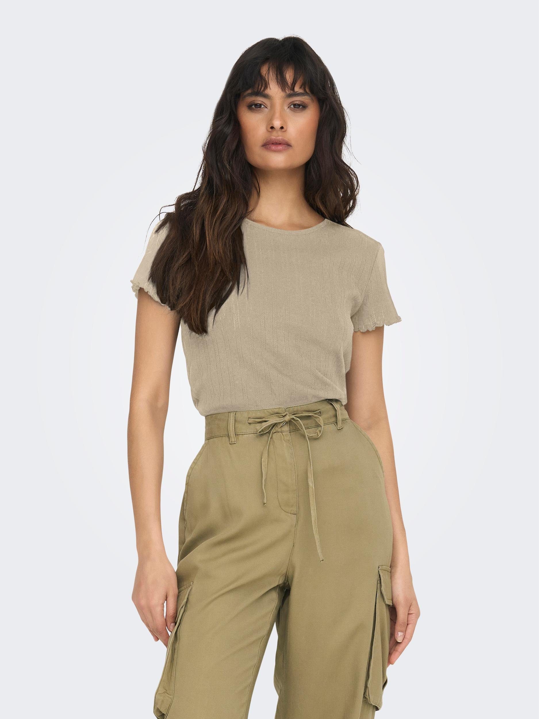 ONLY Kurzarmshirt ONLCARLOTTA S/S TOP JRS günstig online kaufen