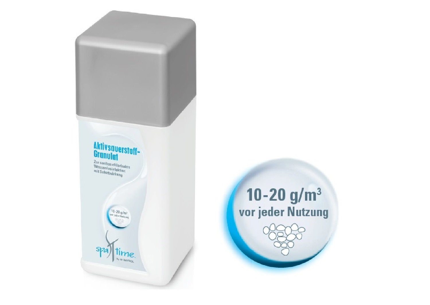 Bayrol Poolpflege Bayrol Aktivsauerstoff Granulat SpaTime Wasserdesinfektion für Whirlpo