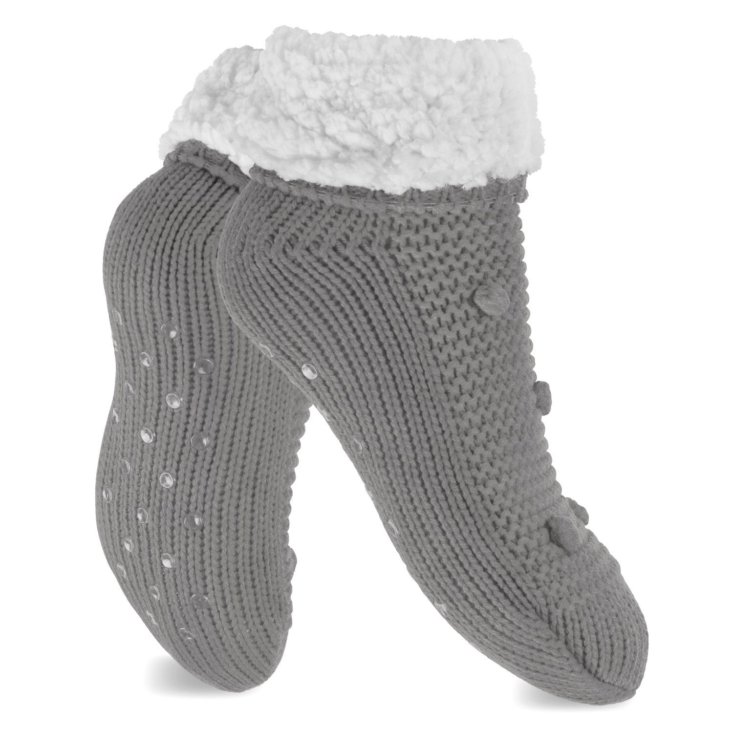 Footstar ABS-Socken Damen weiche Winter Socken Stoppersocken ABS günstig online kaufen