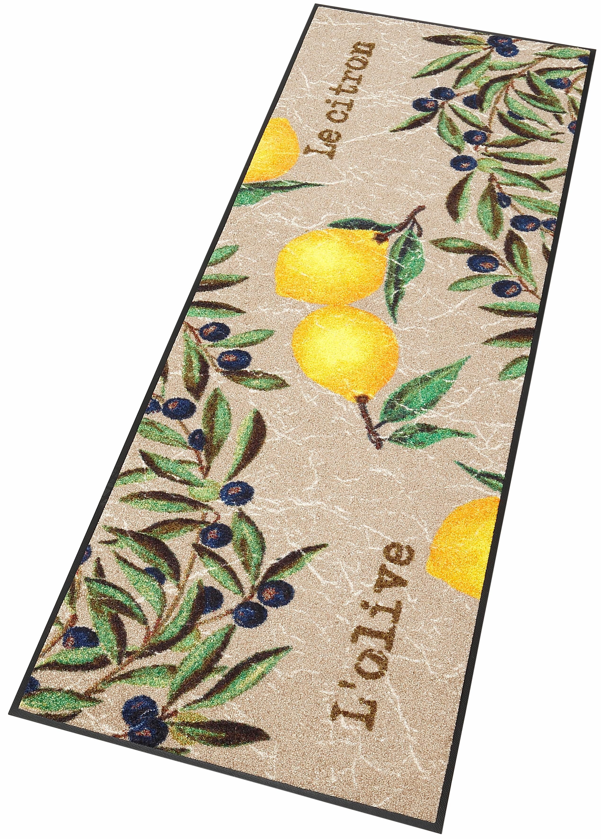 wash+dry by Kleen-Tex Küchenläufer Le Citron, günstig online kaufen