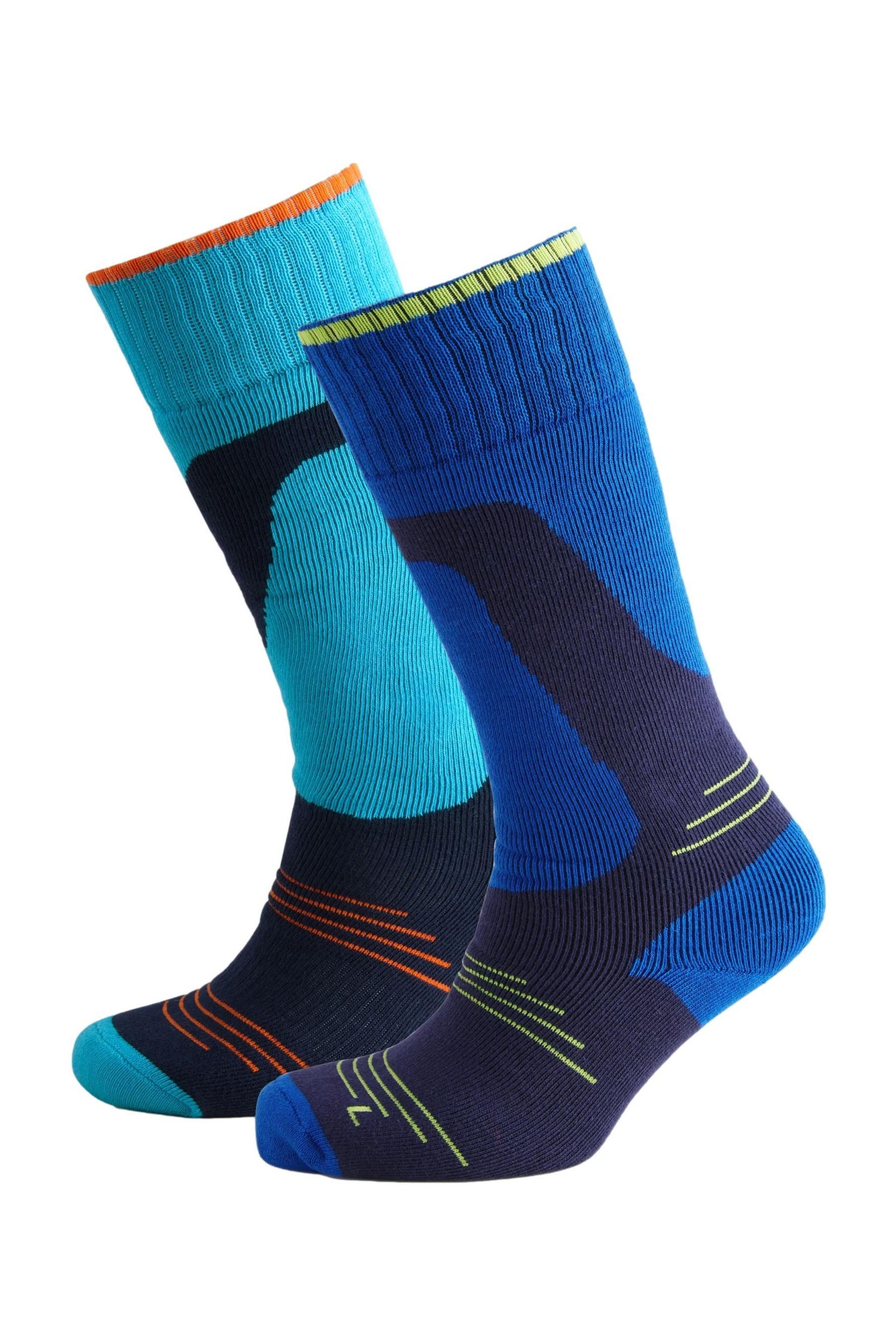 Skisocken 2 Paar Ski-Socken