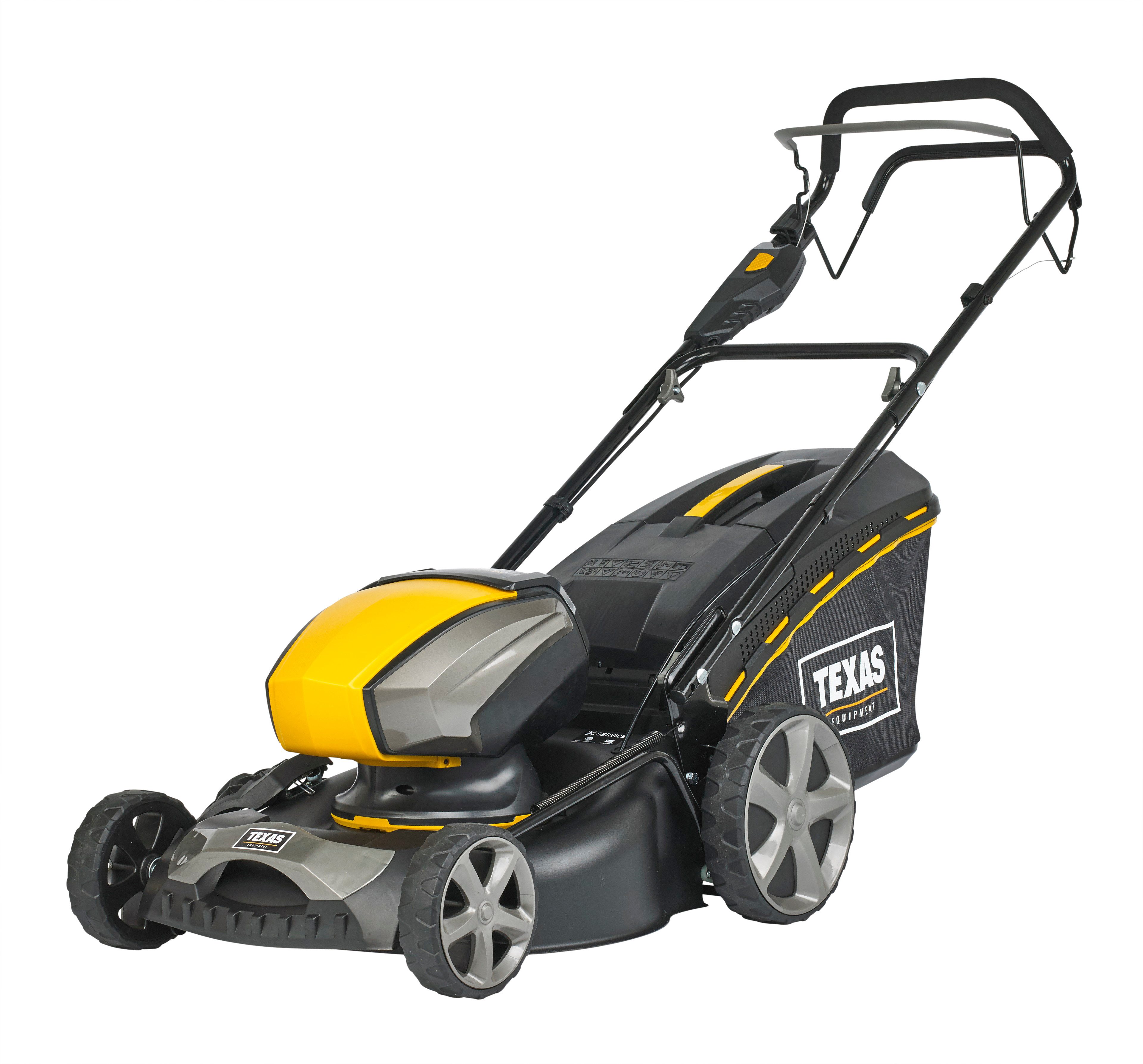 Texas Akkurasenmäher 4640TR/LI, 46 cm Schnittbreite, mit 2xAkku 40V/2,5Ah und Ladegerät, mit Radantrieb