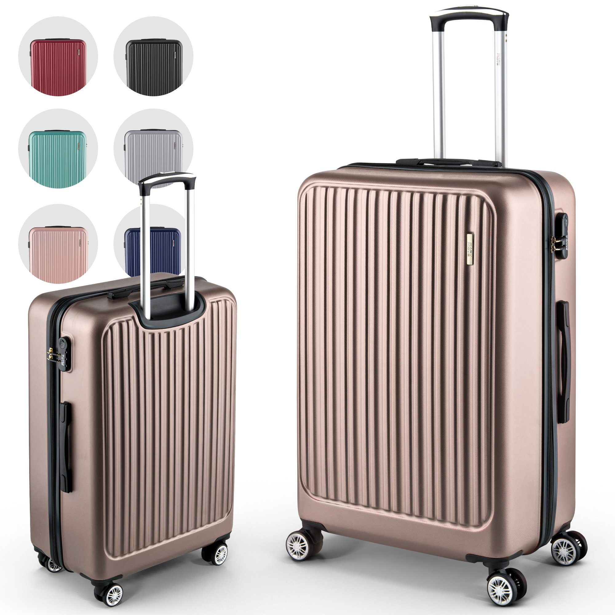 Easy Move Hartschalen-Trolley Leichter Rollkoffer ACE 026 - Reisekoffer, Ha günstig online kaufen