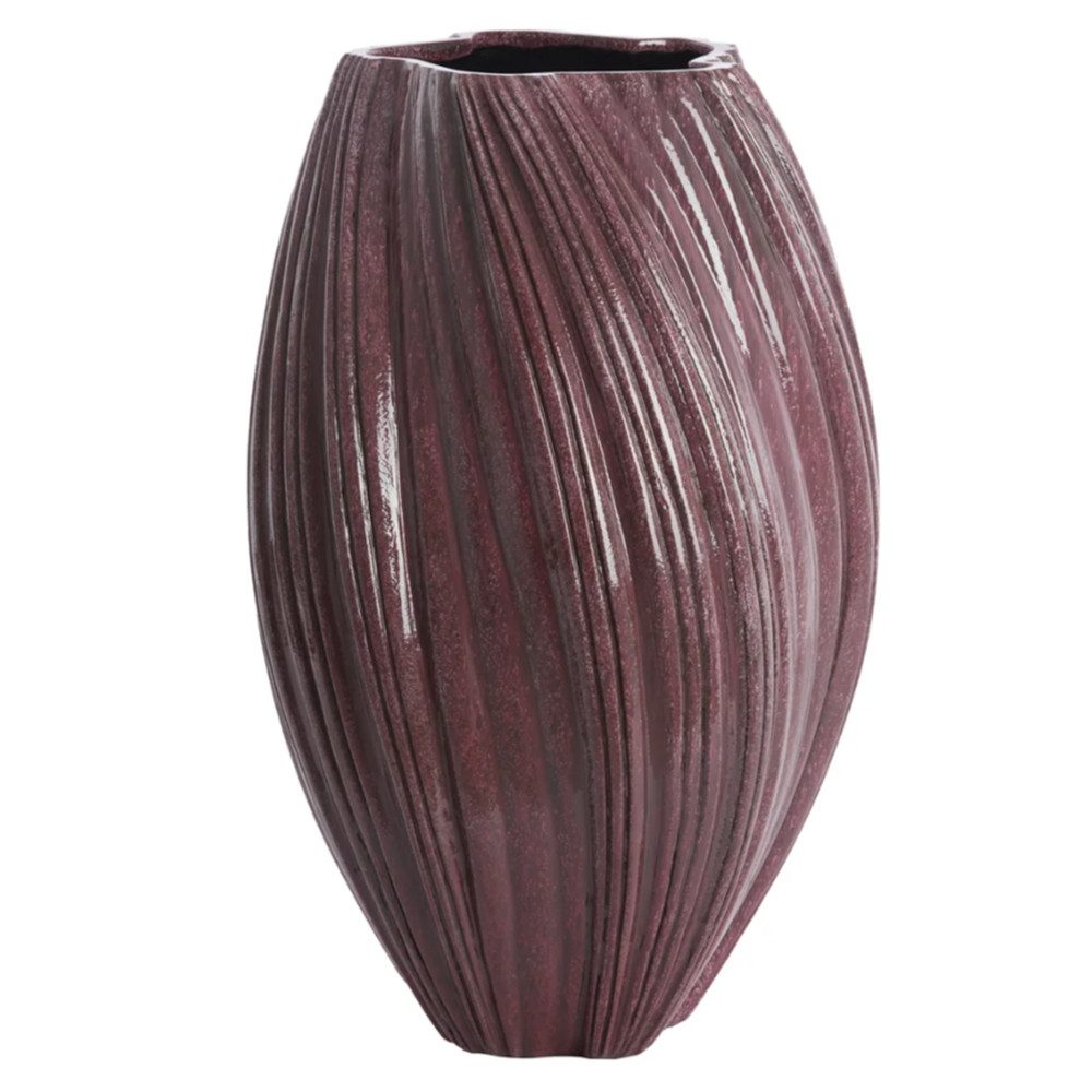 Light & Living Bodenvase Bodenvase Vase YATUNG von Light & Living Dekovase Ø52x81 cm Aubergine