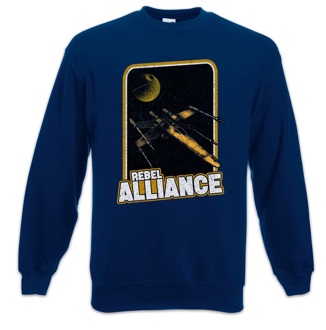 Sweatshirt Alliance Of Rebels Sweatshirt Force Luke Star Alliance Sci-Fi Pilot
