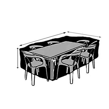 Fivejoy Gartenmöbel-Schutzhülle Table Cover Waterproof Outdoor Furniture Protective Cover 135*135*74cm (1-St)