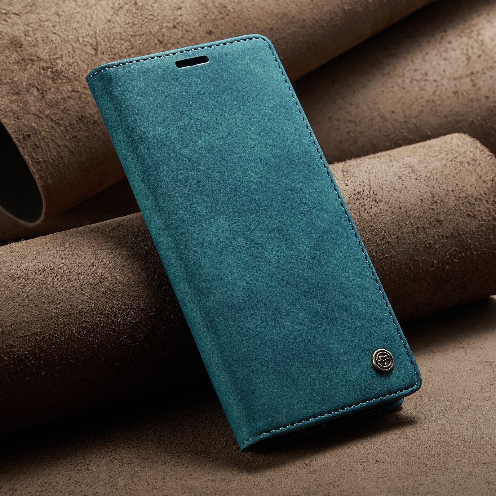 CaseMe Handyhülle Premium Hülle für Samsung Klapphülle