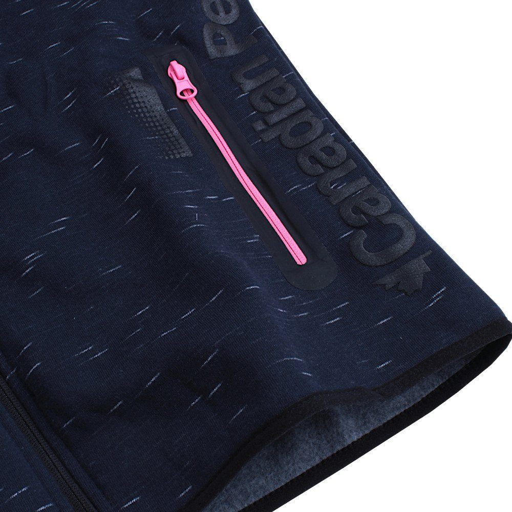 Canadian Peak Kapuzensweatjacke Fanatic Hoodie Sweatjacke wärmend, Reißverschlusstaschen, zweilagige Kapuze