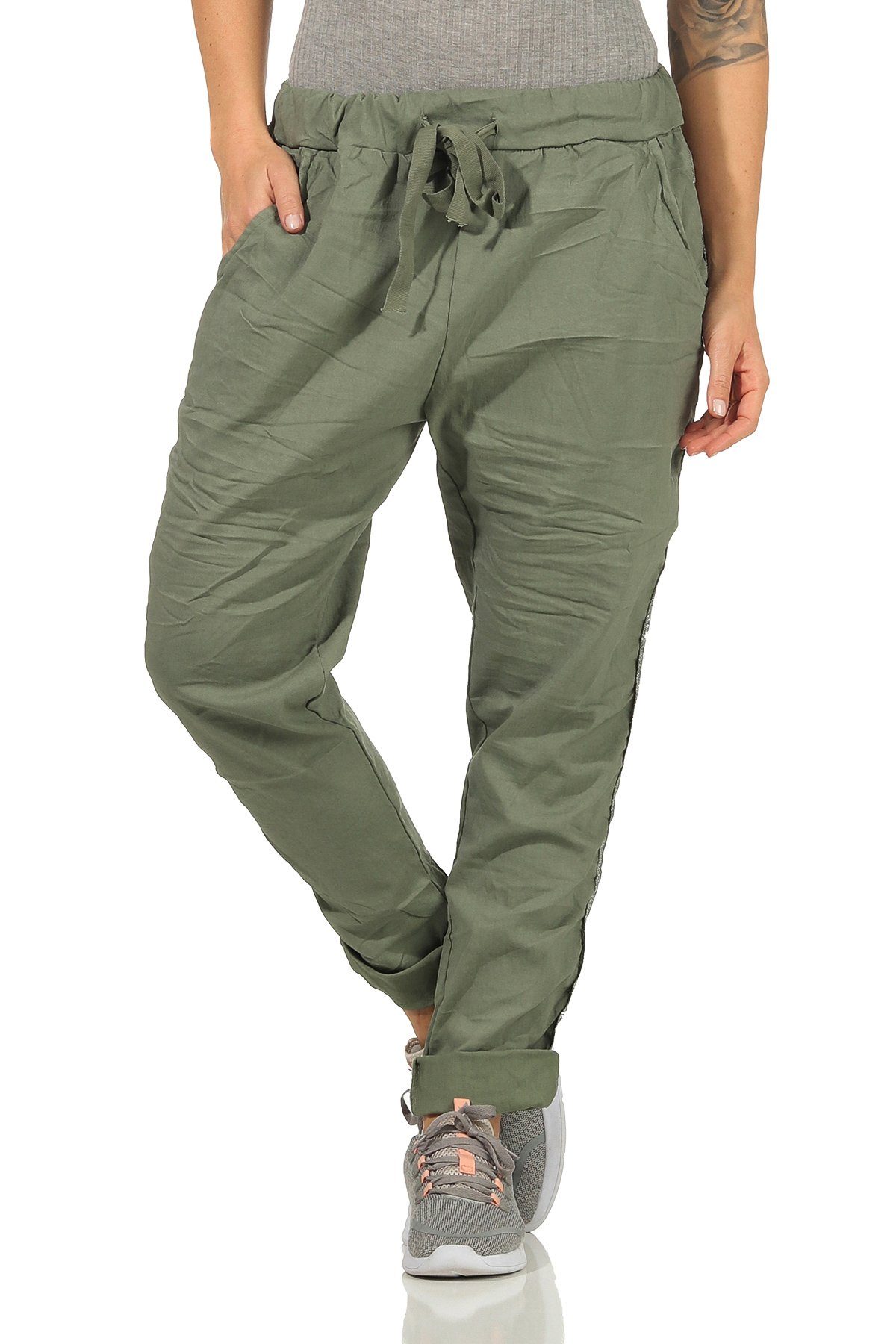 Mississhop Jogginghose Damen Hose Baumwollhose mit günstig online kaufen