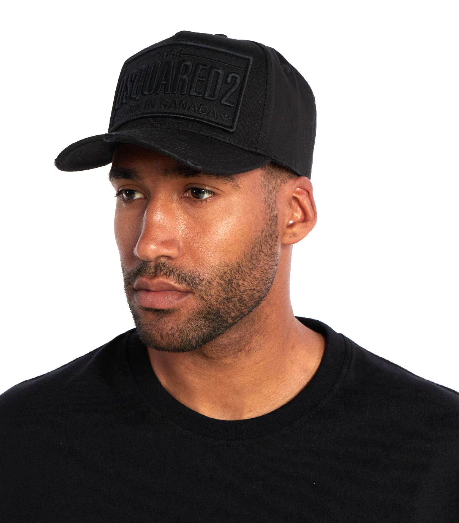 Dsquared2 Baseball Cap Born to be a Fighter Trucker Cap Kappe Mütze Basebalkappe Rückseite: „Born to be a Fighter“ + Jahreszahl 1995