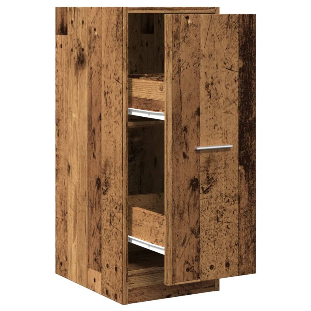 vidaXL Apothekerschrank 30 x 41 x 775 cm Apothekerschrank Altholz-Optik 30x41x77,5 cm Spanplat