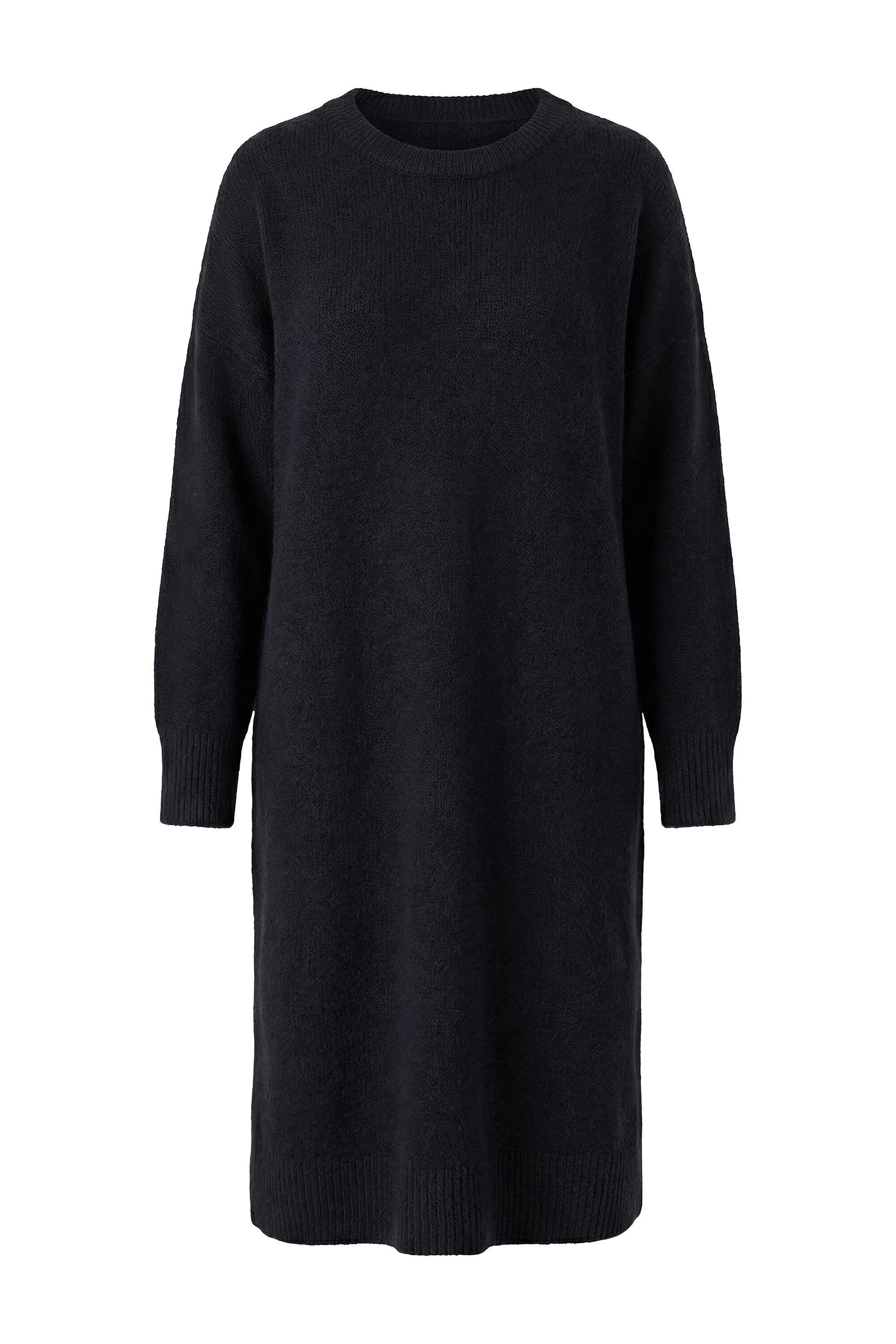 Studio Untold Minikleid Strickkleid oversized Midikleid Rundhals Langarm günstig online kaufen