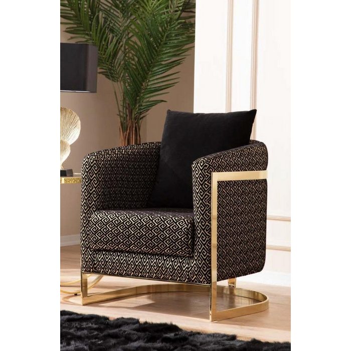 JVmoebel Sessel Sessel Moderne Einsitzer Designer Einsitzer Wohnzimmer Luxus Sessel
