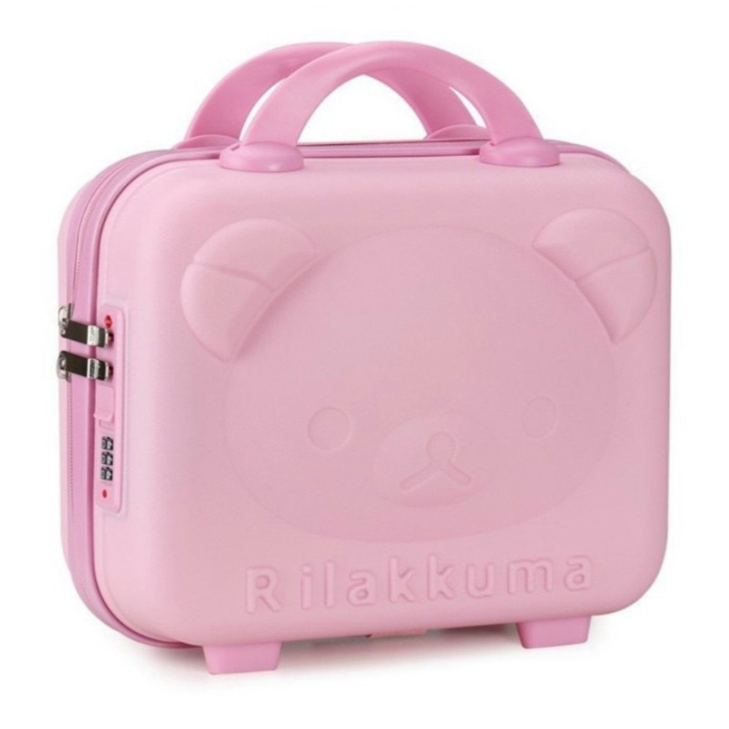 WS-Trend Kosmetikkoffer Rilakkuma Kosmetik Reisekoffer Kosmetikkoffer ABS Koffer 30x24x16 cm (1-tlg)