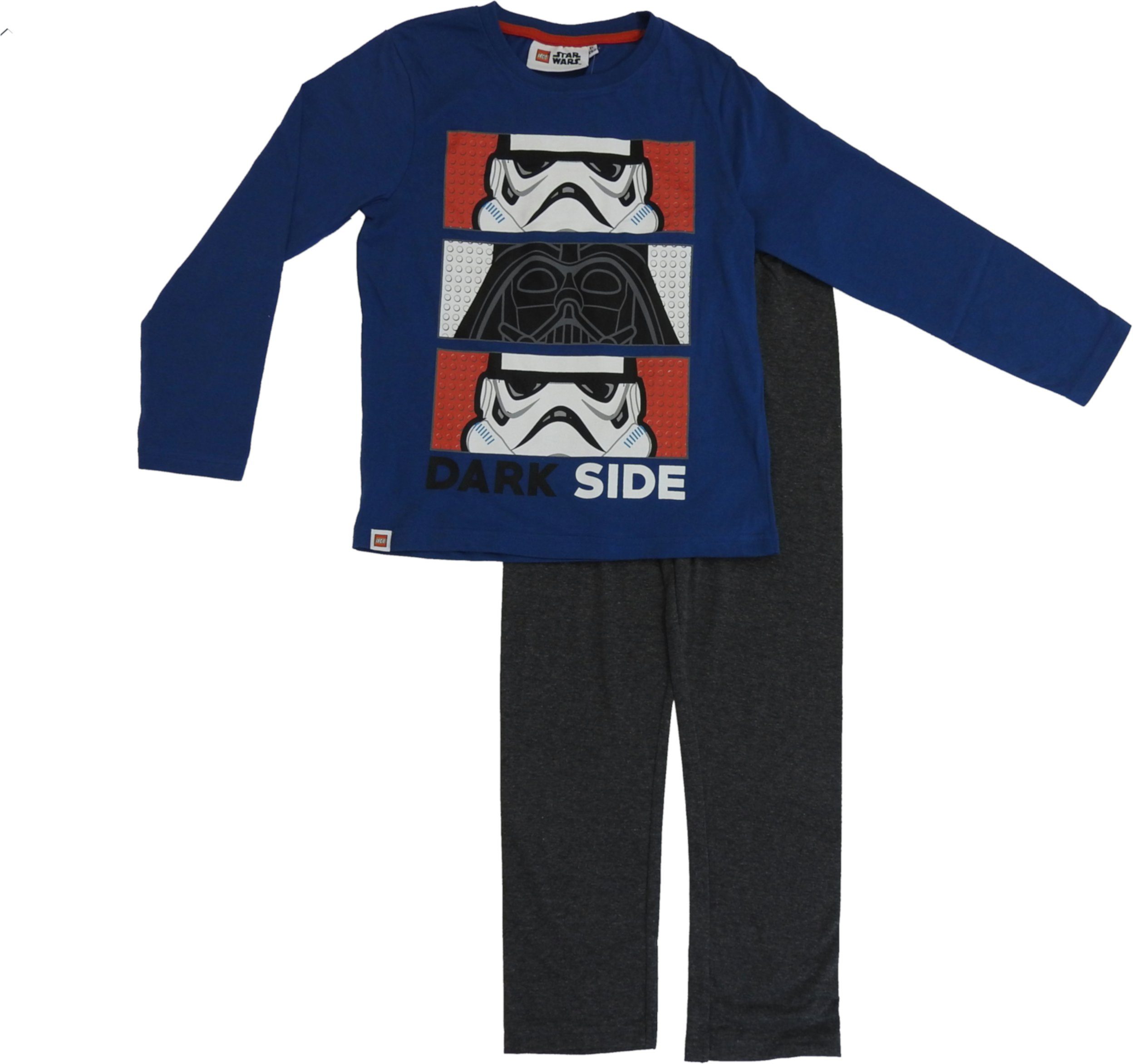 Jungen Trooper LEGO® Pyjama Kinder lang Schlafanzug blau 2tlg Pyjama Wear (Set) Set