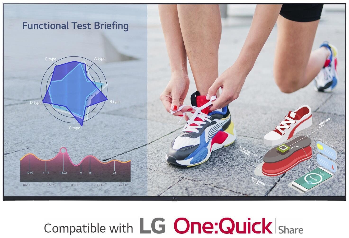 LG 50UL3J-M LED-Monitor (3840 x 2160, 6 ms Reaktionszeit, VA Panel)