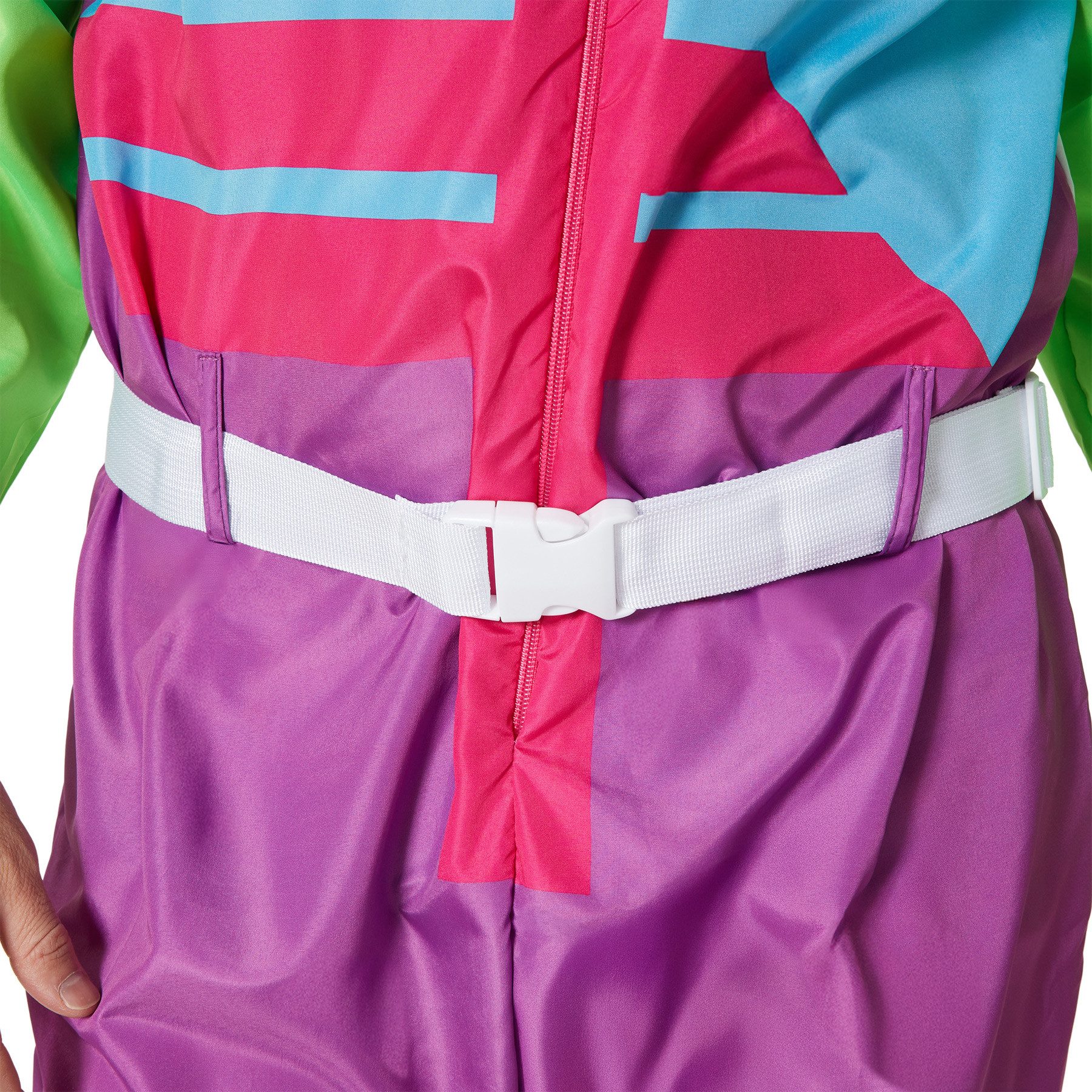 dressforfun Kostüm Herrenkostüm, Lila, blau, grün und pink für ein echtes Retro-Feeling.