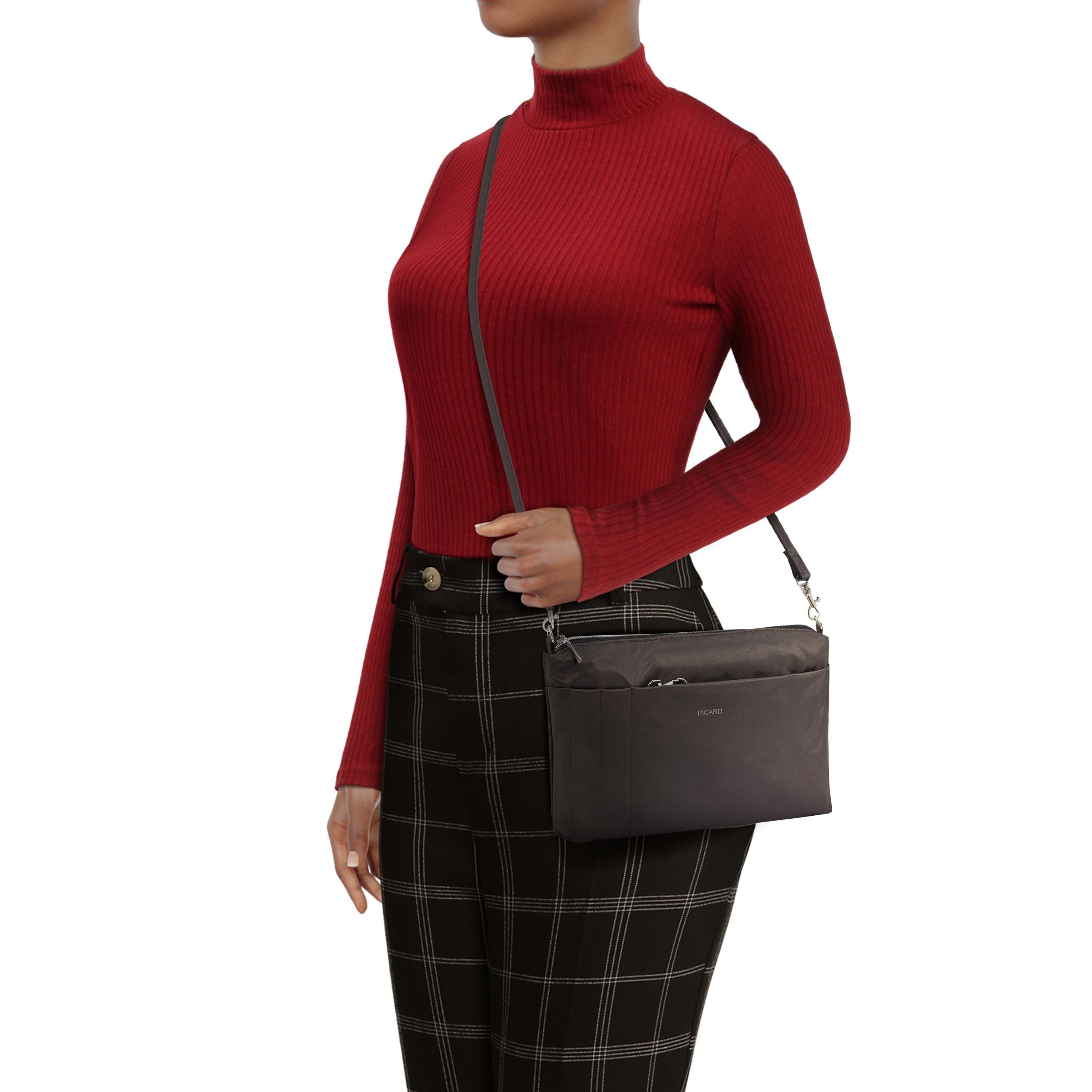 Picard Schultertasche PICARD Taschen-Organizer Switchbag aus Nylon