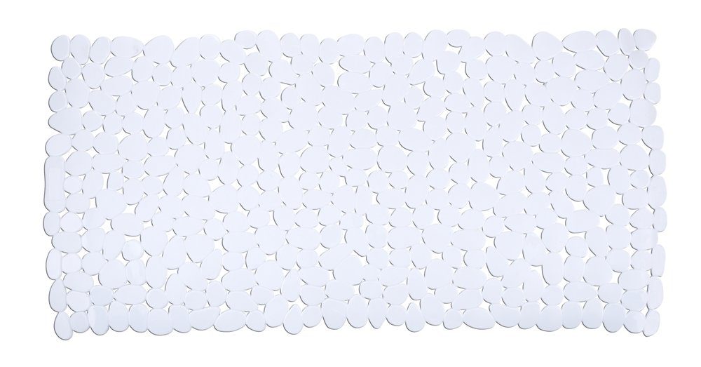 WENKO Badaccessoire-Set WENKO Wanneneinlage Paradise, Kunststoff (TPR), 36x71cm, Weiß