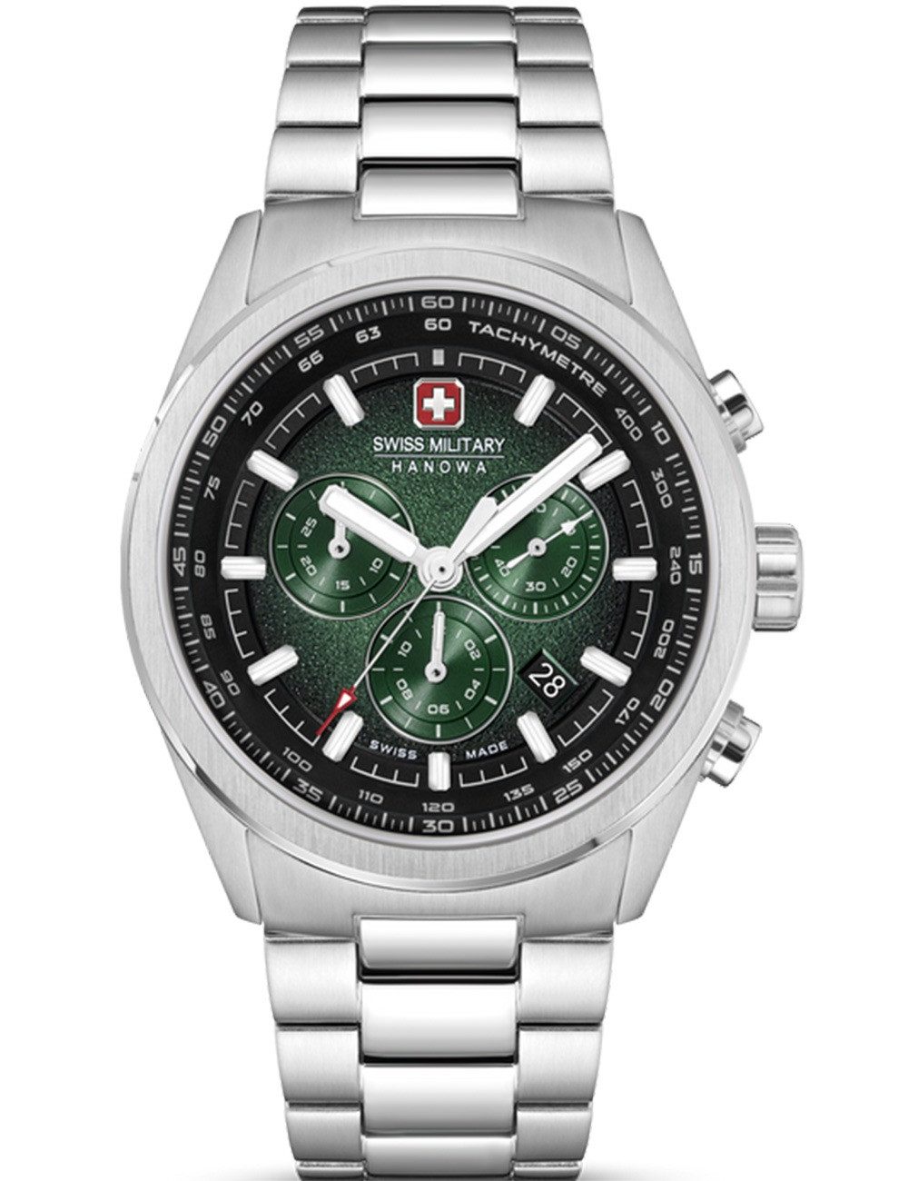 Quarzuhr Swiss Military Hanowa SMWGI0004206 Herrenuhr Navalus Pro Chrono 43mm 1 Swiss Military Hanowa SMWGI0004206 Herrenuhr Navalus Pro Chrono 43mm 10ATM