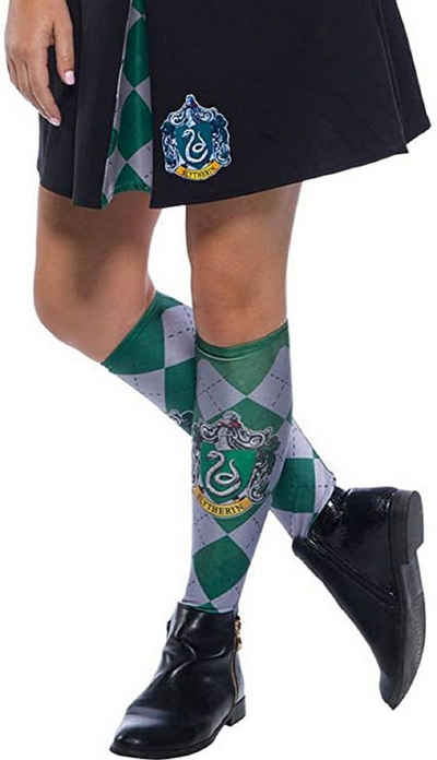 Harry Potter Kostüm Rubies 39026 - Slytherin Socks, Socken, Potter, Schuluniform Hogwarts