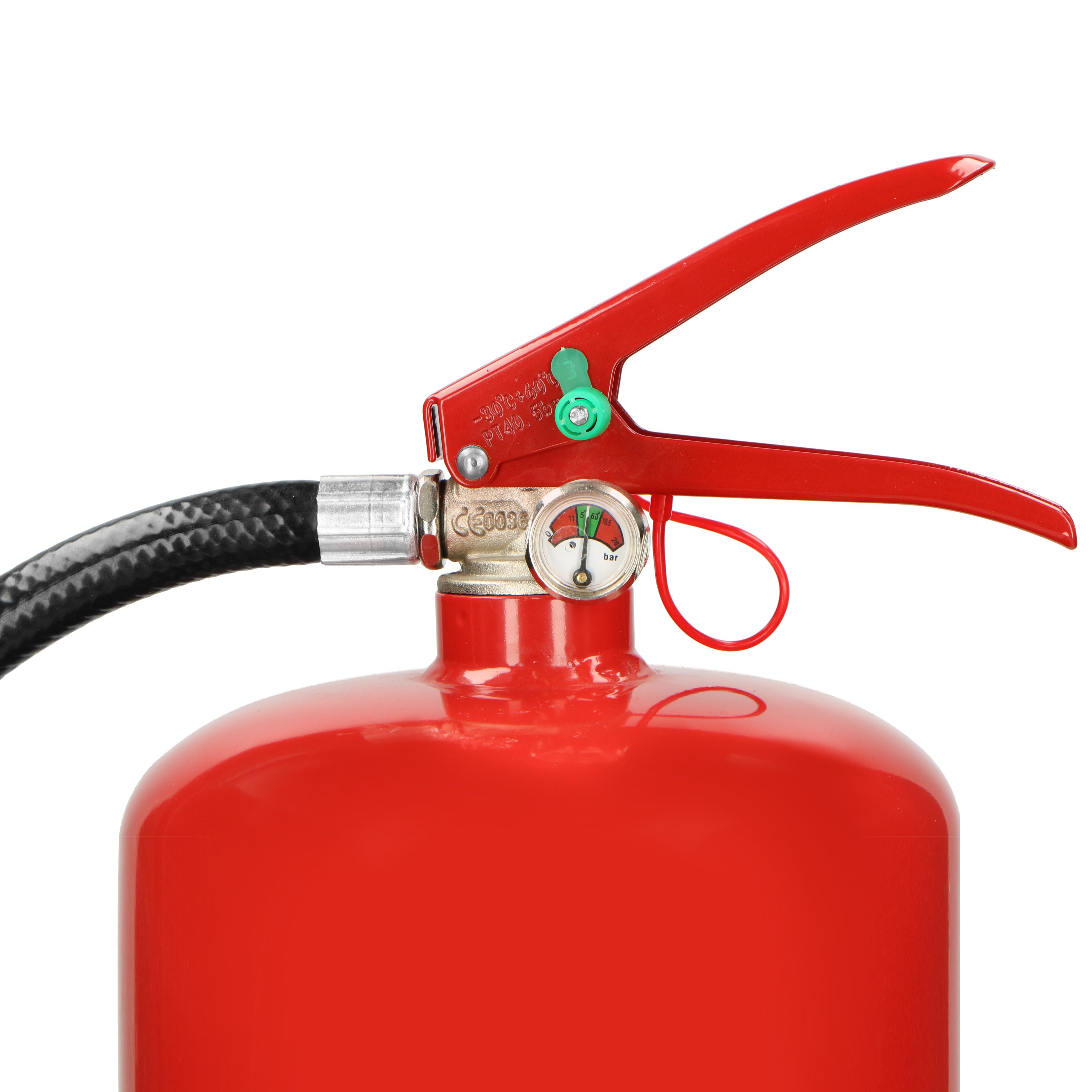 Alecto Schaum-Feuerlöscher BS-6, (1-St) simpel & sofort einsatzbereit, ideal für jeden Ort inkl. Aufhängung