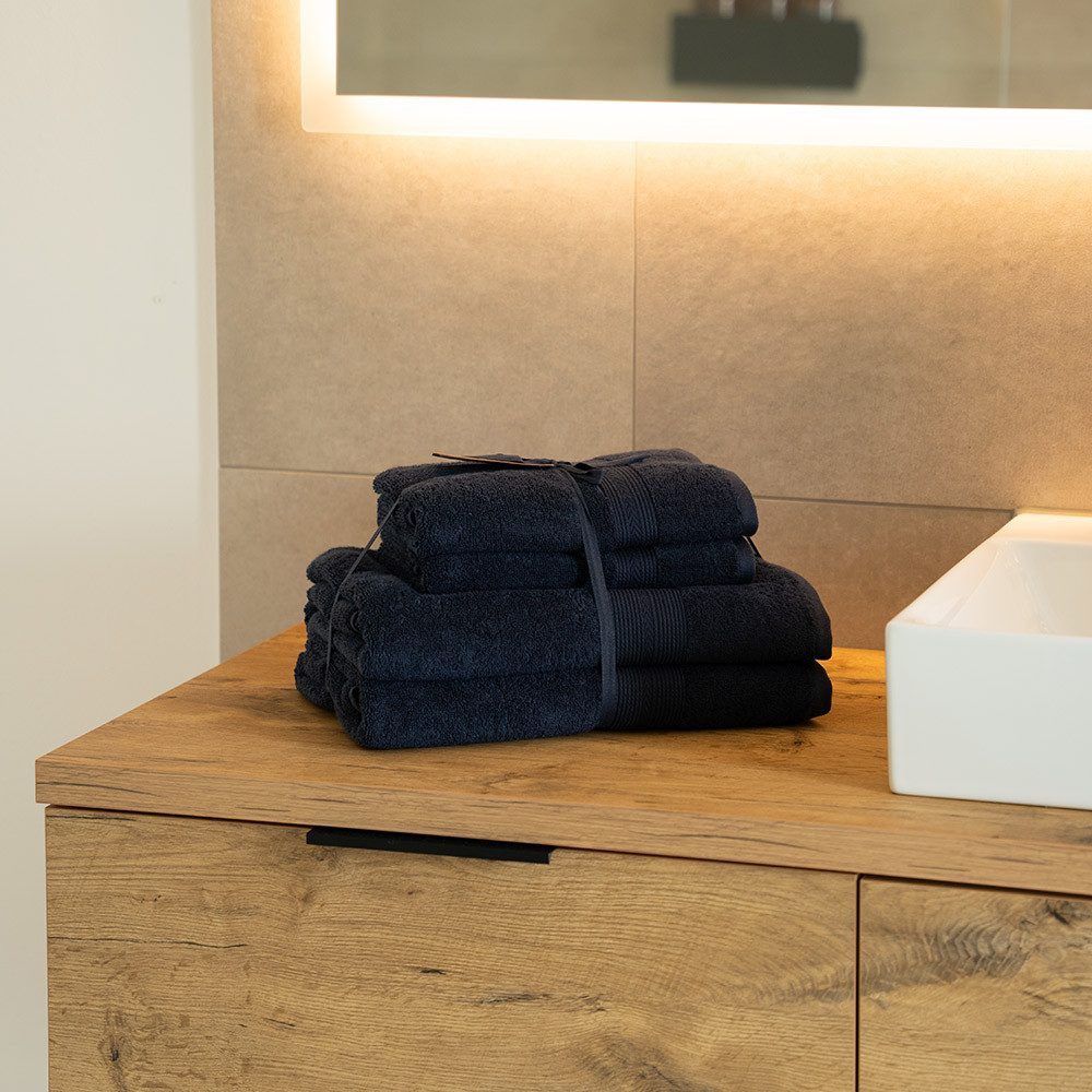 HOME DELUXE Handtuch Set SOFT, Baumwolle (4-St), ultraweich & schnell trock günstig online kaufen