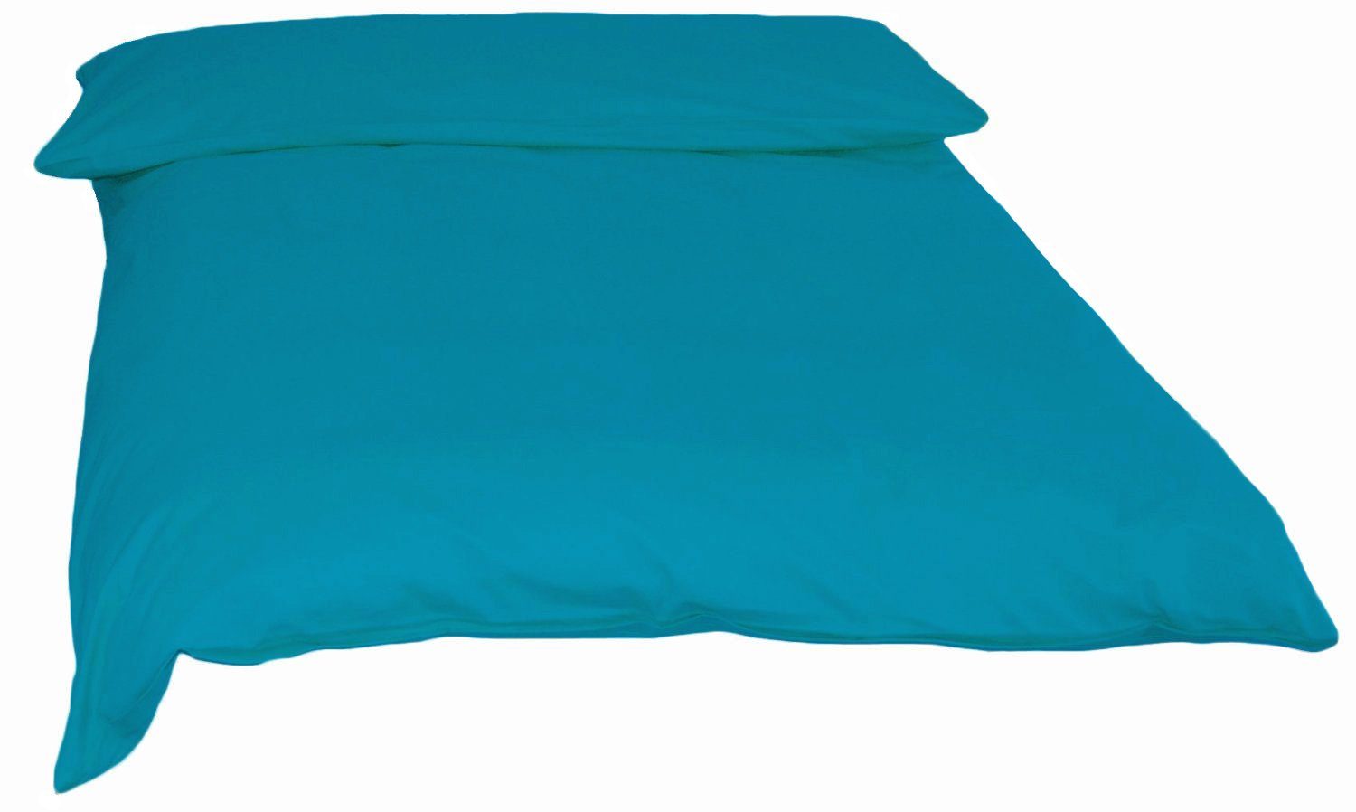 Bettbezug »Basic«, beties, Bettbezug 135x200 cm (ohne Kissenbezug)  Bettwäsche 100% reine Baumwolle (petrol) online kaufen | OTTO