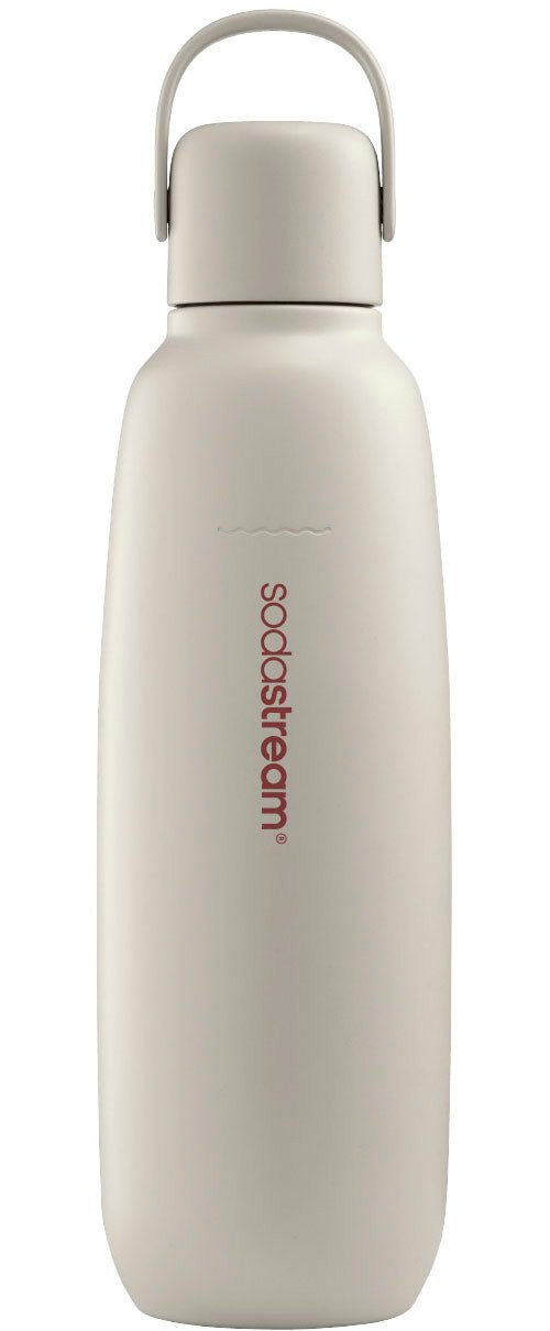 SodaStream Thermoflasche Metallflasche Fizz&go COOL DWS, 0,9 l, Trinkflasche, kompatibel mit SodaStream DUO, E-DUO, TERRA, ART & ENSO Wassersprudler