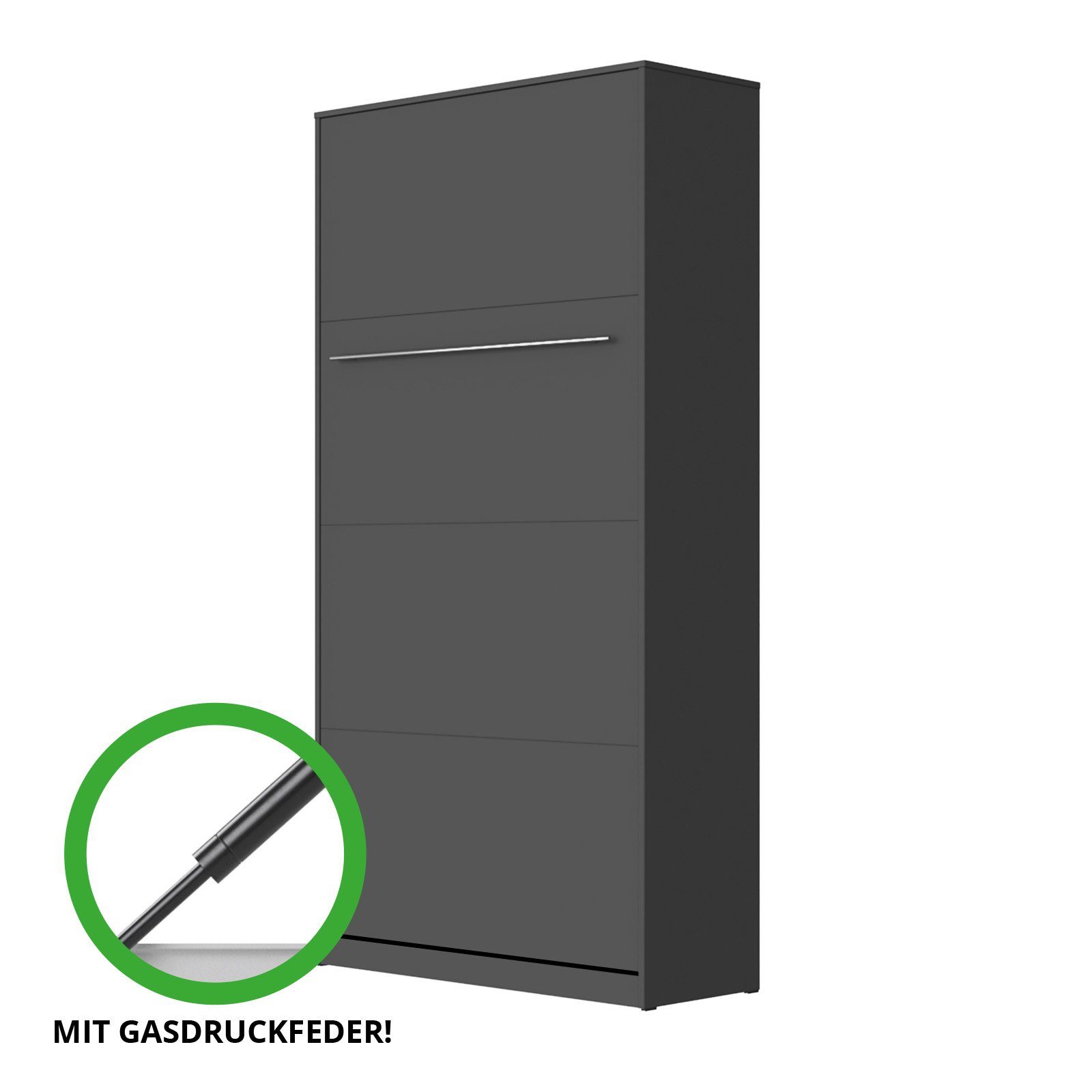SMARTBett Schrankbett SMARTBett Standard 90x200 Vertikal/Hoch günstig online kaufen
