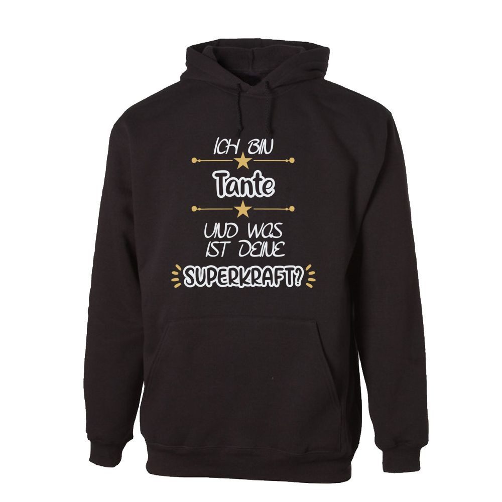 Hoodie Ich bin Tante und was ist Deine Superkraft?