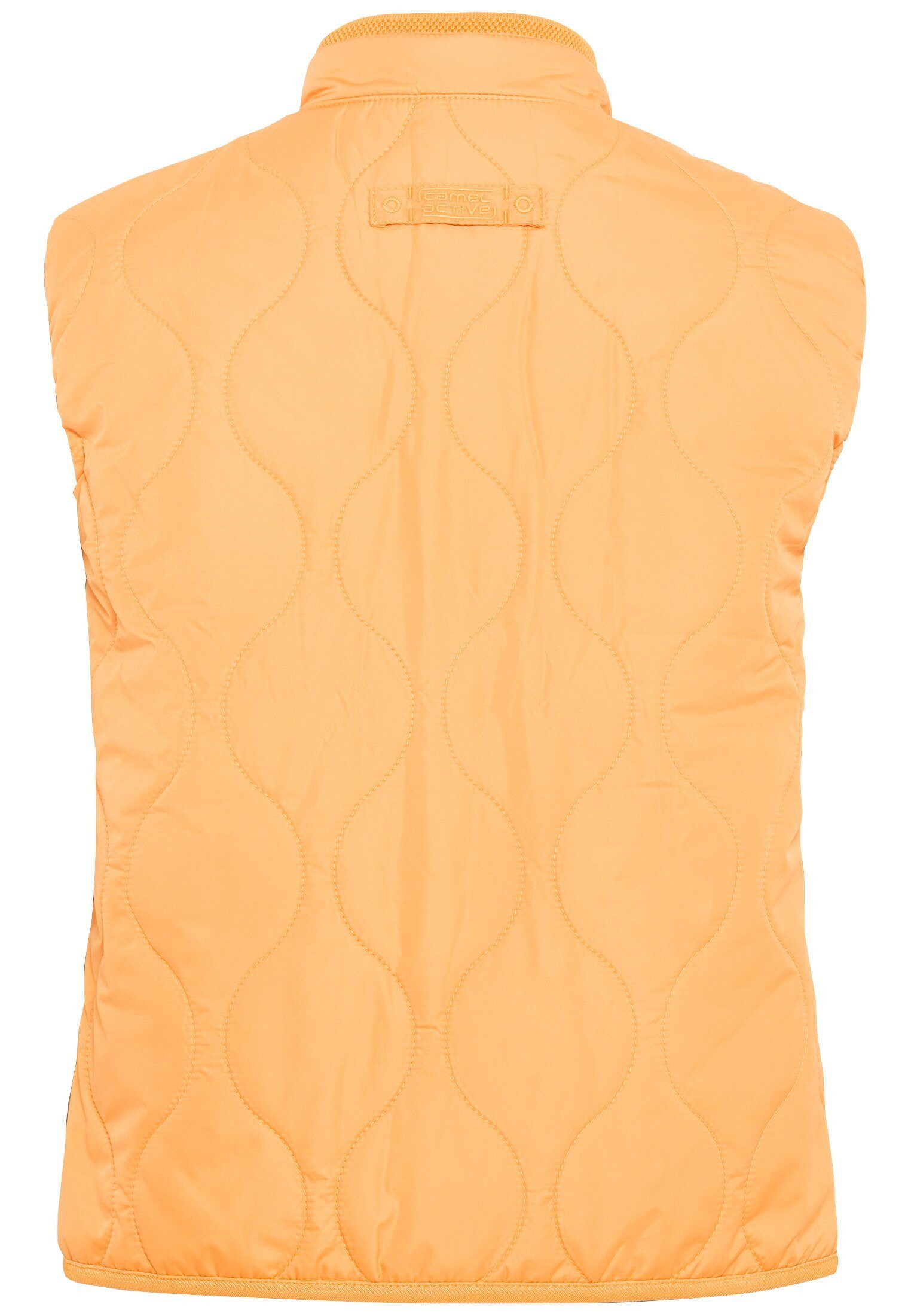 camel active Steppweste Kurze Steppweste aus recyceltem Polyester günstig online kaufen