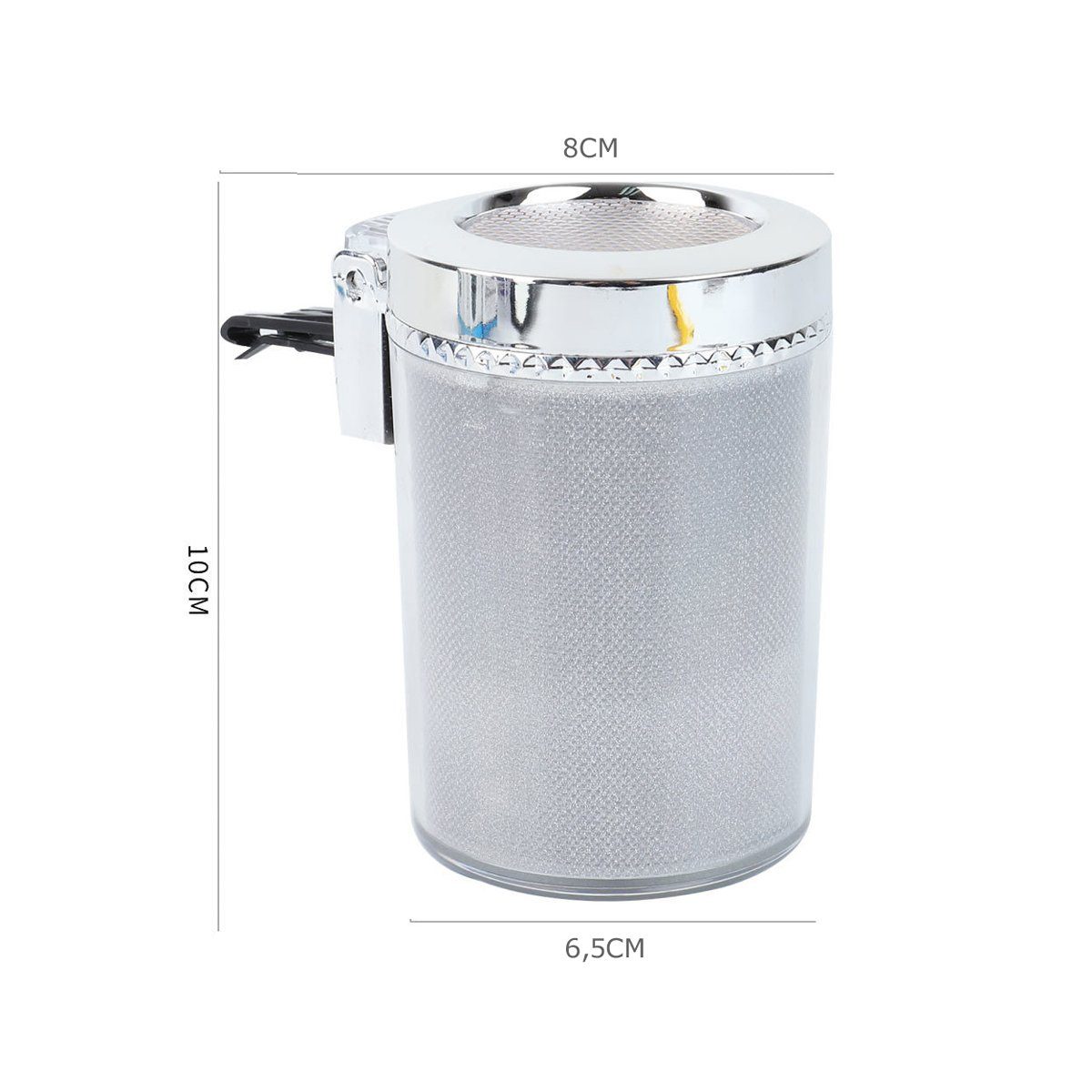 Bolwins Aschenbecher Q92D LED Aschenbecher KFZ Autoaschenbecher  Getränkehalter +Windschnall