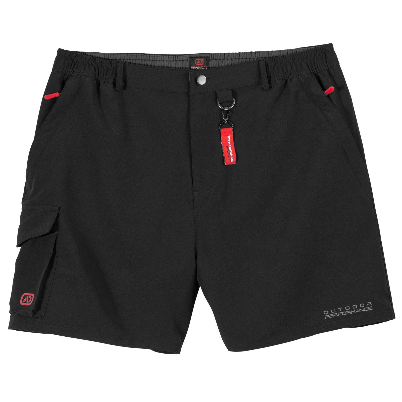 ADAMO Shorts Große Größen Herren Outdoor-Shorts schwarz Tim Adamo