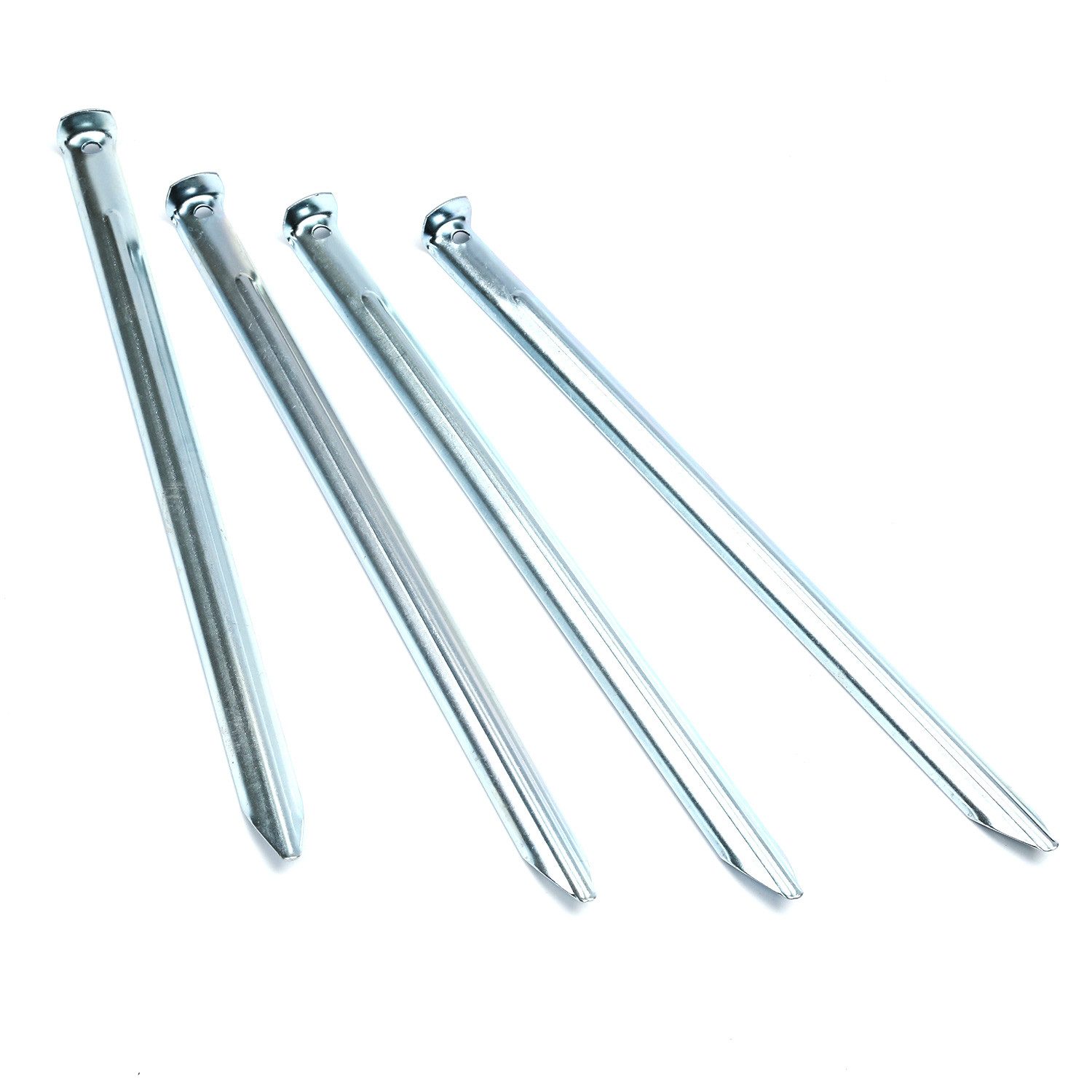 YOUCAMP Zelthering Heringe SOFT PRO 4er Set Edelstahl 30 x 1,8cm Weiche Böden Sand, (4-St)