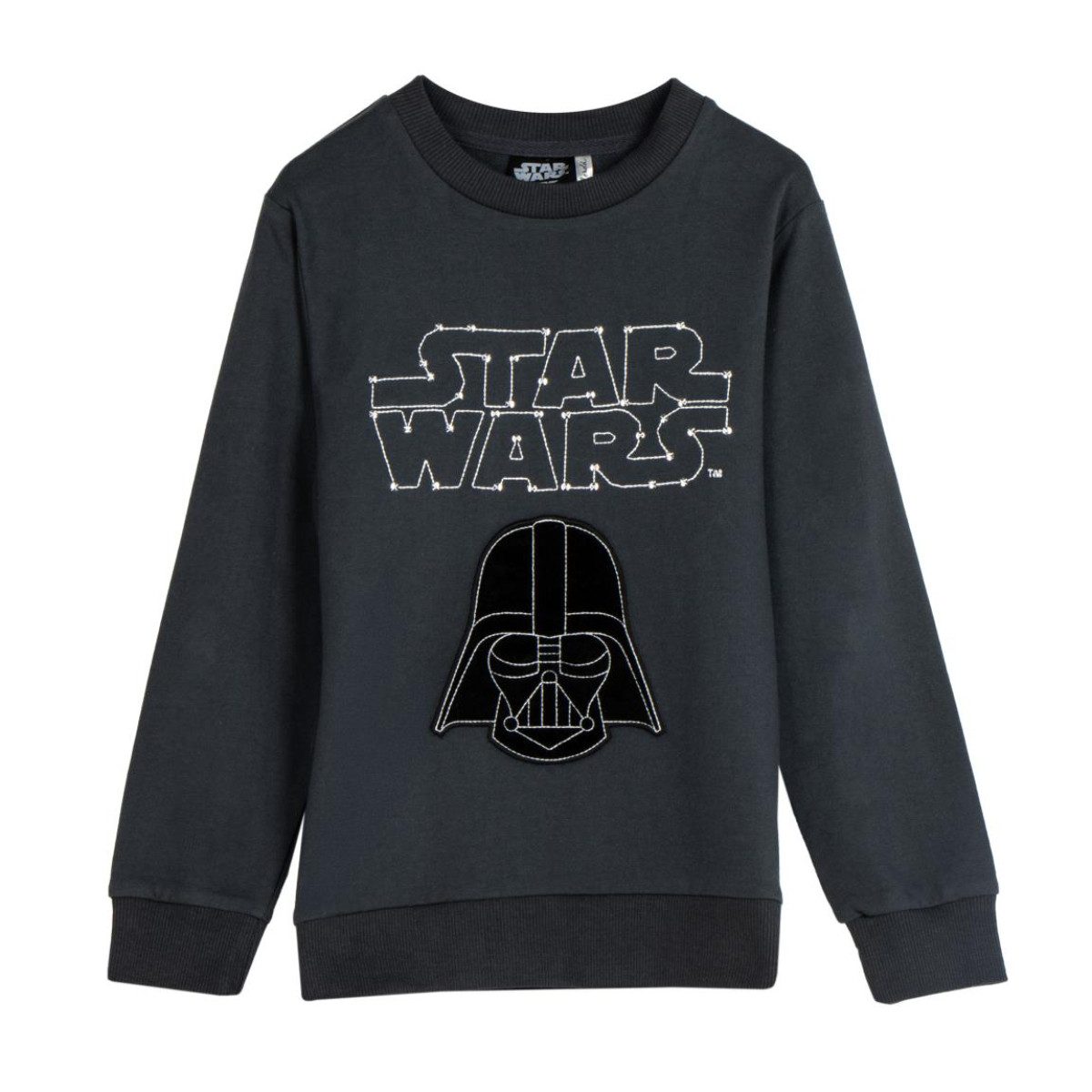 Cerda Sweatshirt Star Wars Kinder 100 % Baumwolle warm Pullover Freizeit