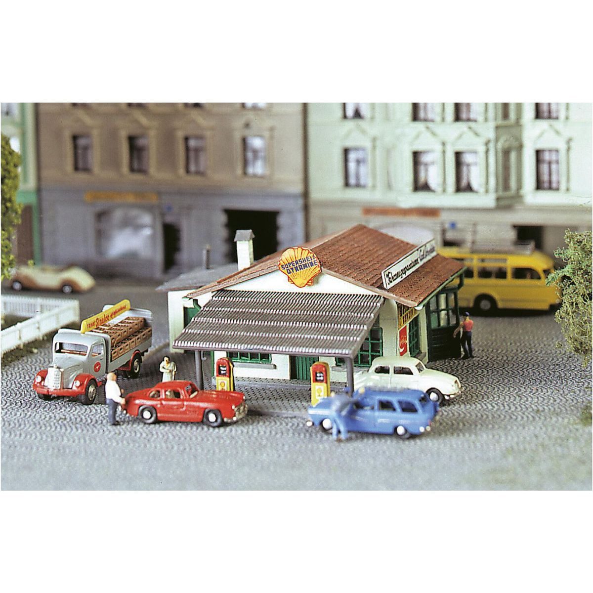 Faller Modellbausatz Faller 232542 Tankstelle N