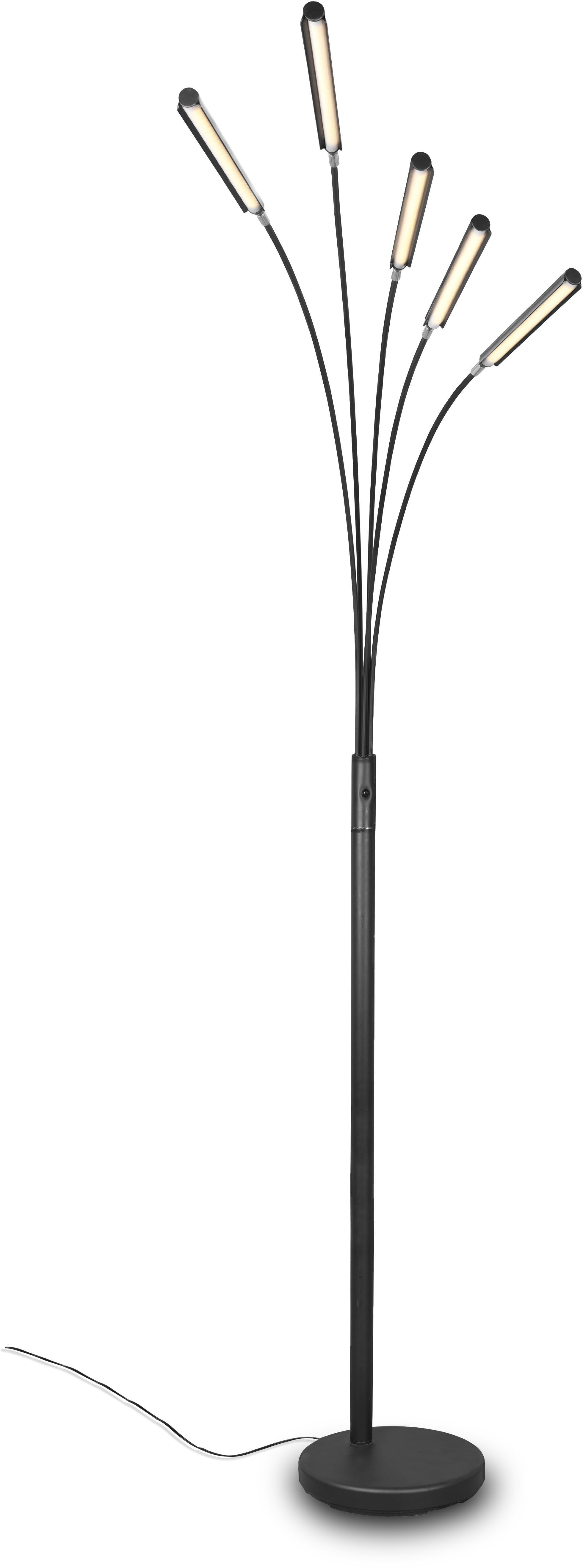 Reality Leuchten LED Stehlampe Reed, Dimmer, günstig online kaufen