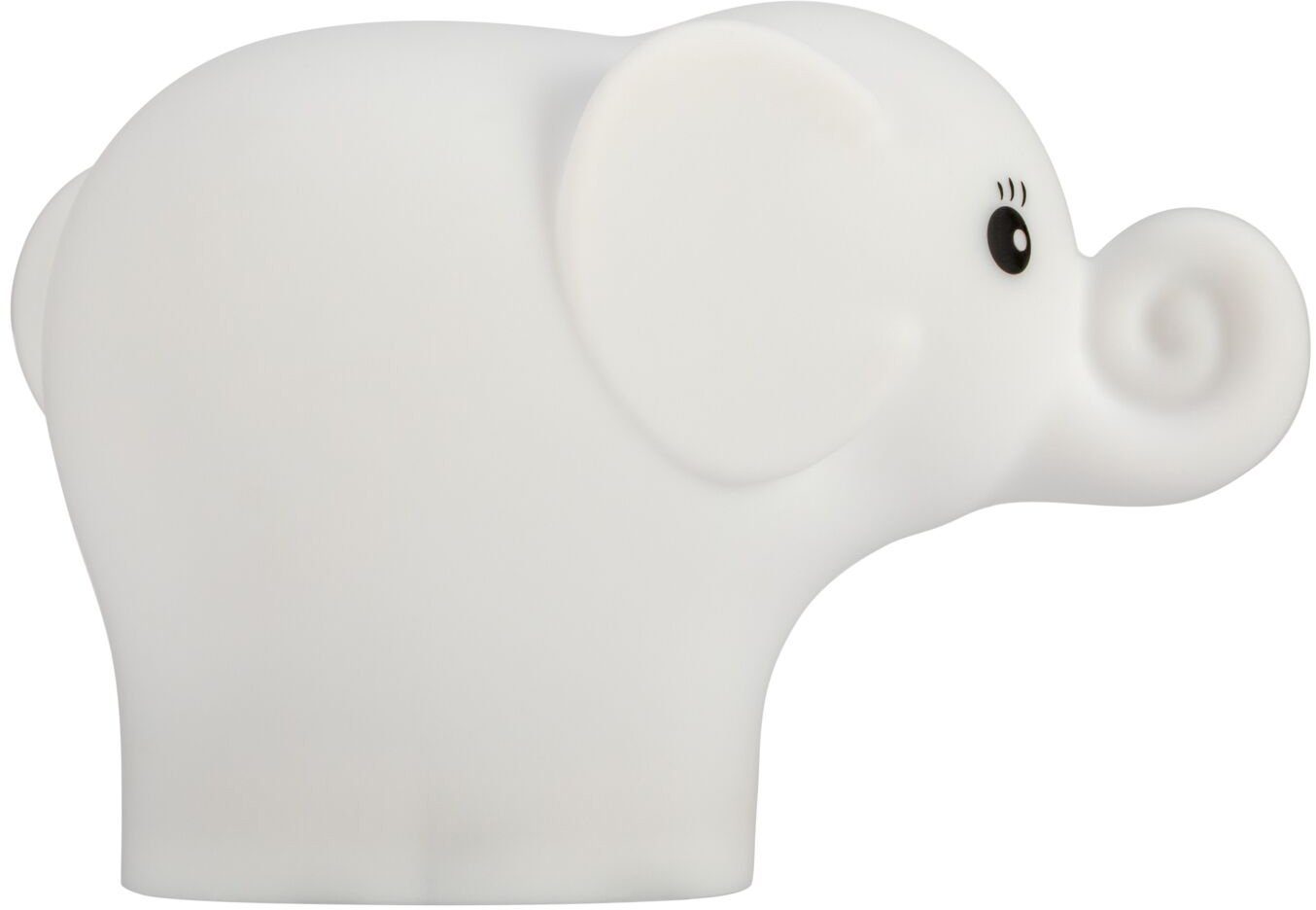 Pauleen LED Nachtlicht Night Elephant, Farbsteuerung, Farbwechsel, Nachtlichtfunktion, LED fest integriert, Farbwechsler, LED-Modul, Elefant, BPA-Frei, Farbwechsel RGBW