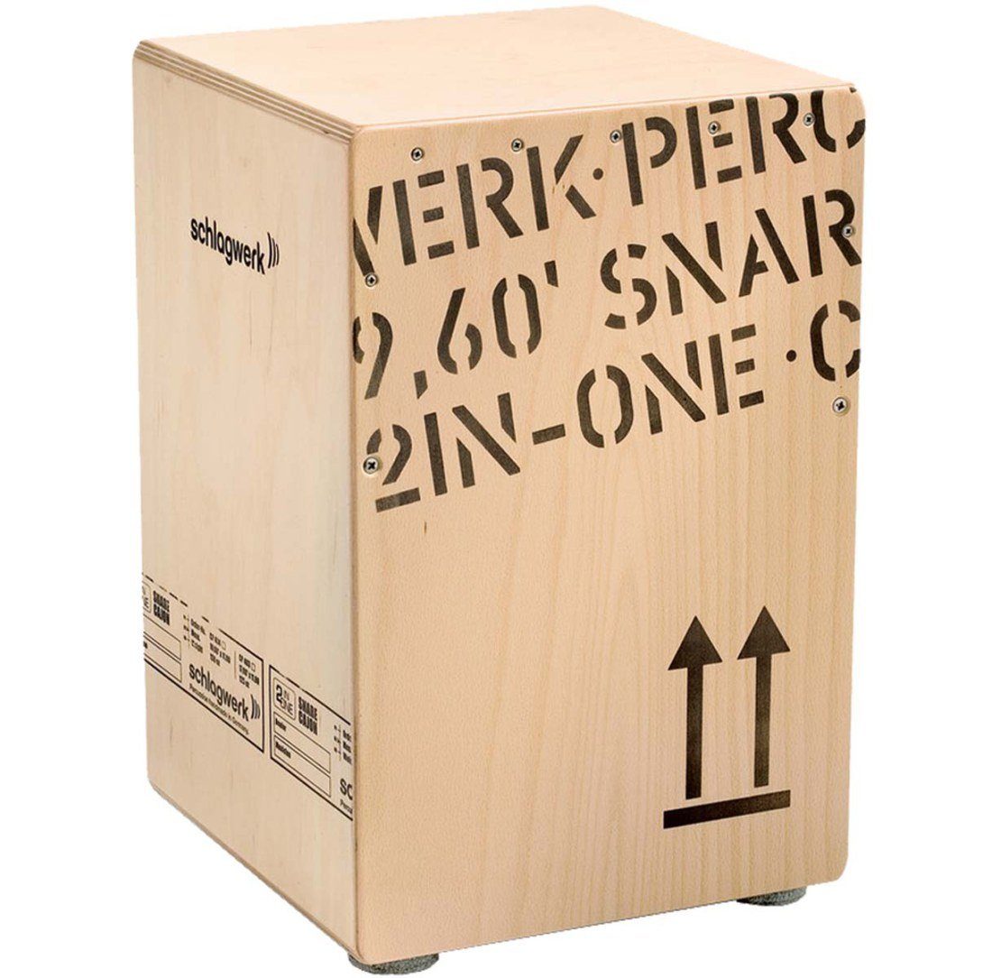 Schlagwerk Cajon Schlagwerk CP403 2inOne Medium Snare Cajon