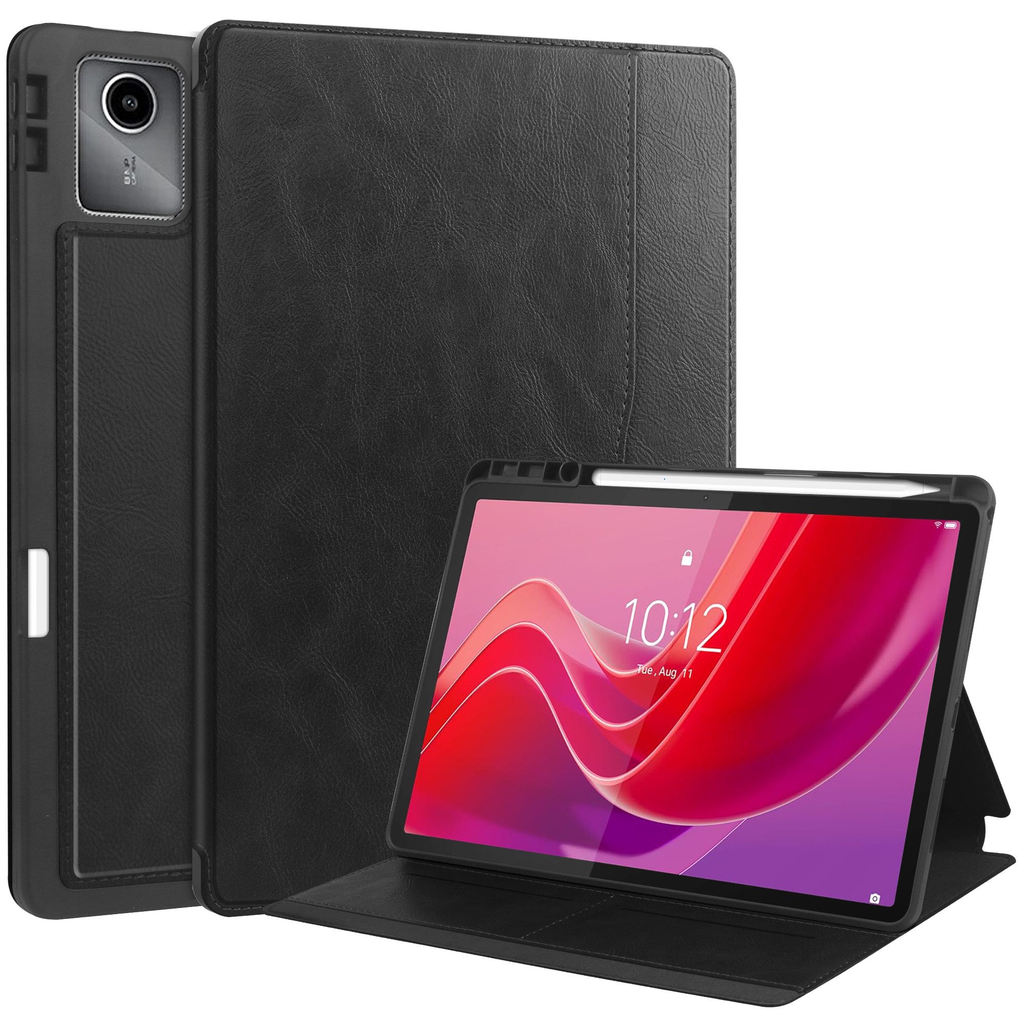 Lobwerk Tablet-Hülle Schutzhülle für Lenovo Tab M11 2024 TB-330FU / TB-331FC 11 Zoll, Wake & Sleep Funktion, Sturzdämpfung, Aufstellfunktion