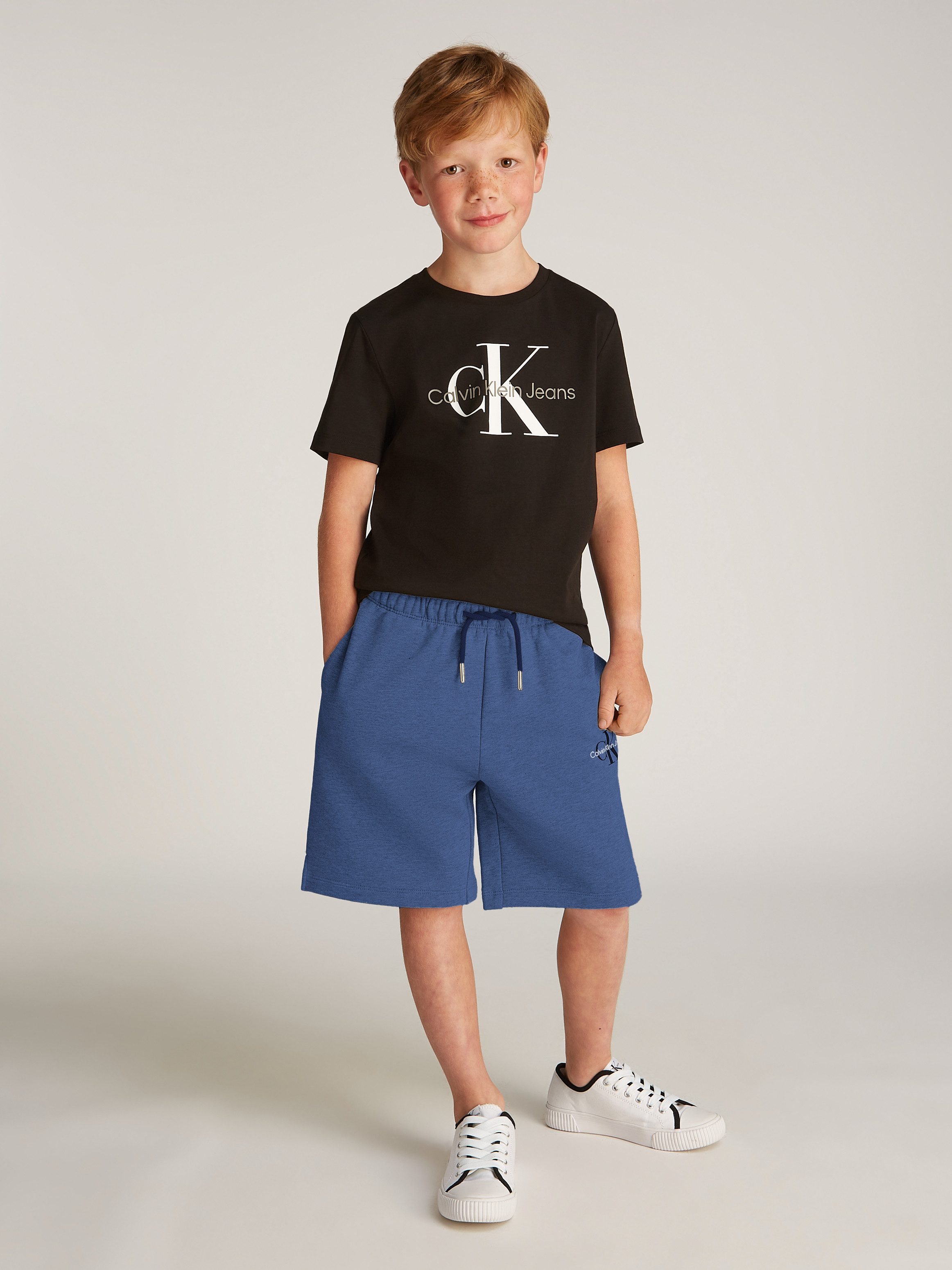 Calvin Klein Jeans Shorts MINI BADGE SHORTS mit Logo