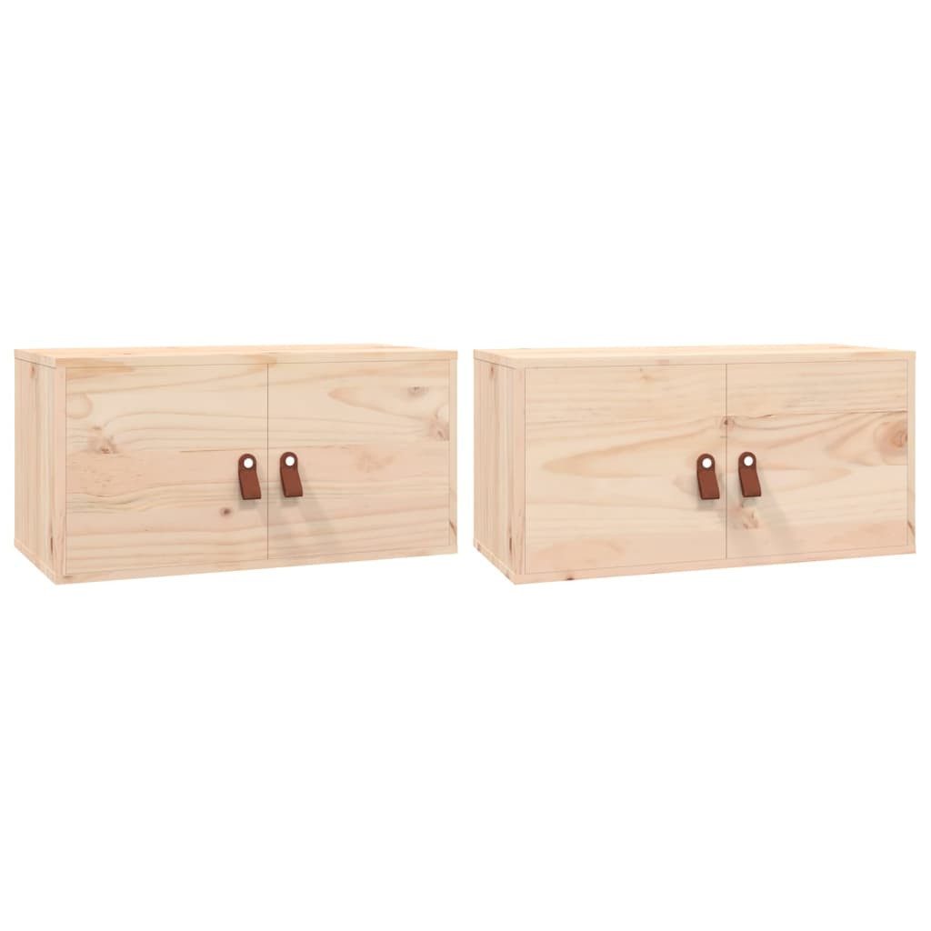 vidaXL Regal Wandschränke 2 Stk. 60x30x30 günstig online kaufen