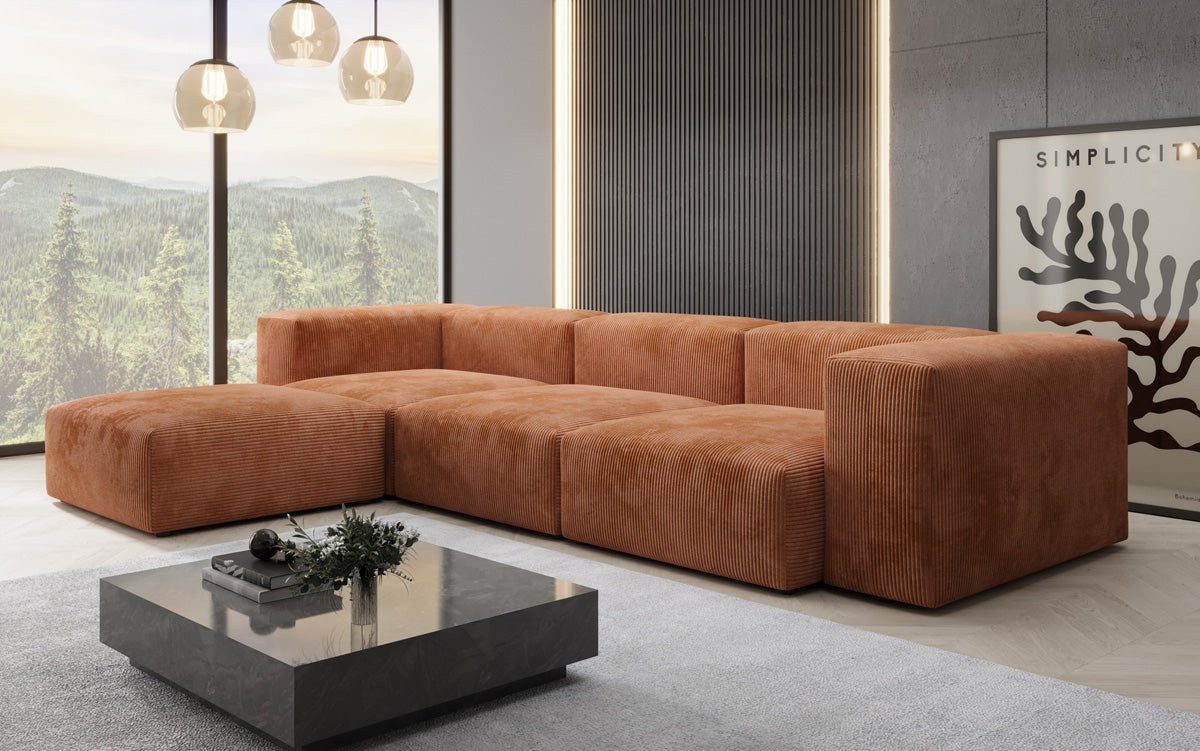 Luxusbetten24 Sofa Designer L Sofa Snug günstig online kaufen