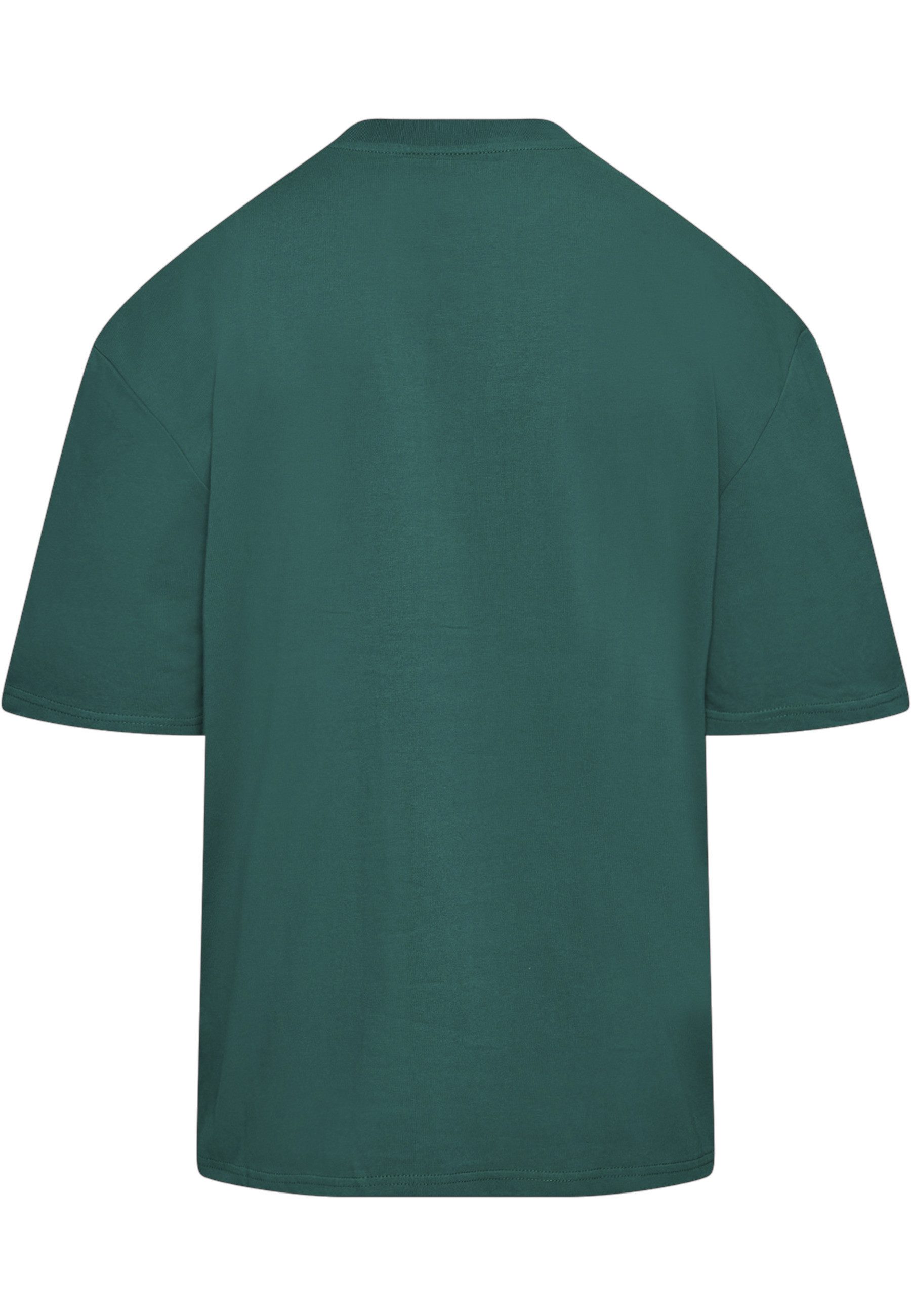 Dropsize T-Shirt Dropsize Herren Heavy Oversize Front Rubber Patch T-Shirt (1-tlg)
