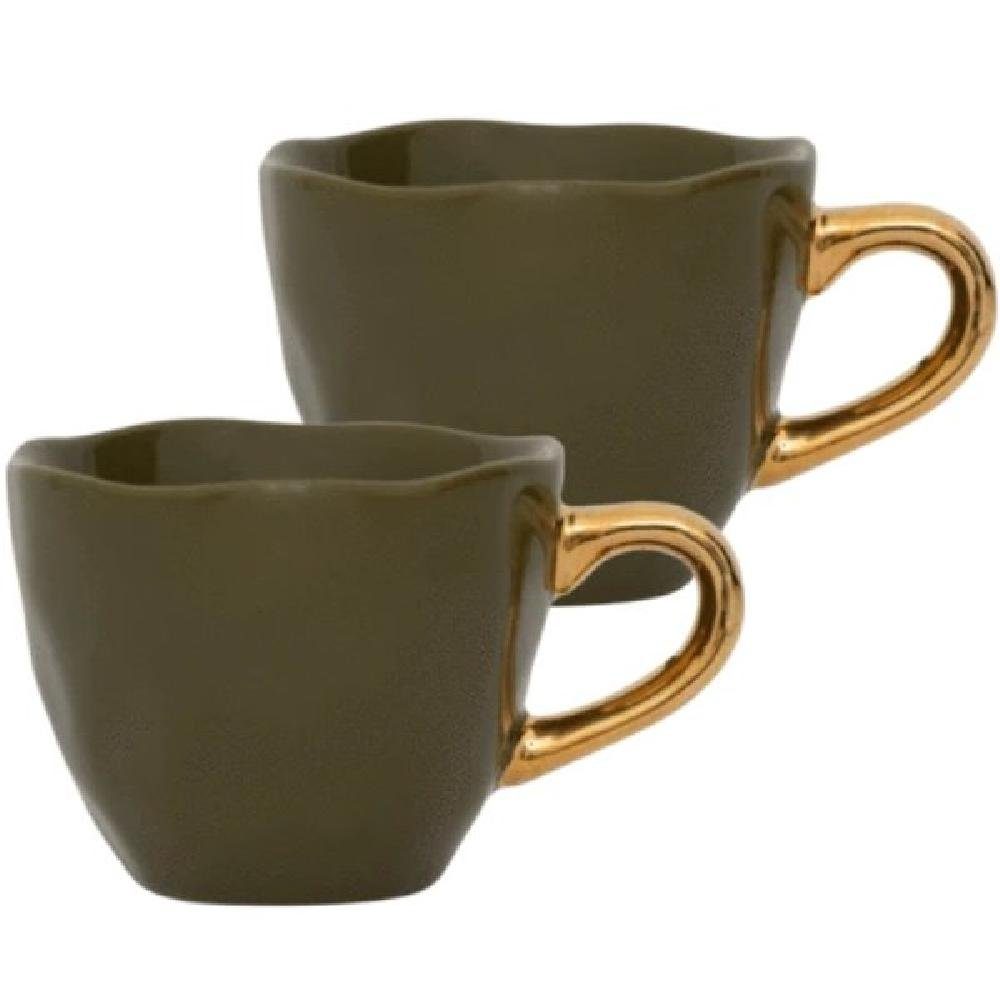 Urban Nature Culture Tasse Mini Tassen Good Morning Fir Green (2-teilig)