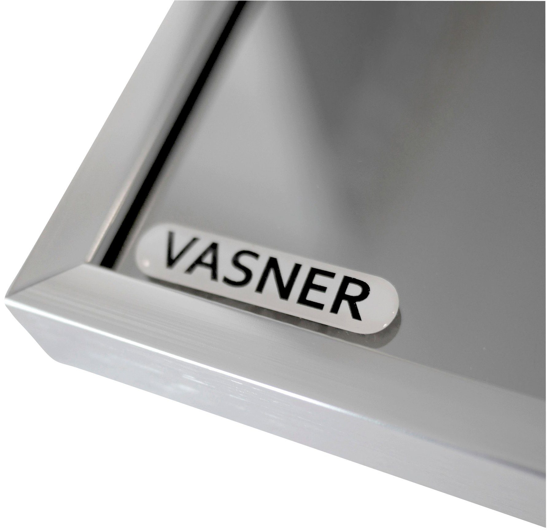 Vasner Infrarotheizung Zipris S, 600 W, Glas/Chrom, cm 110x60
