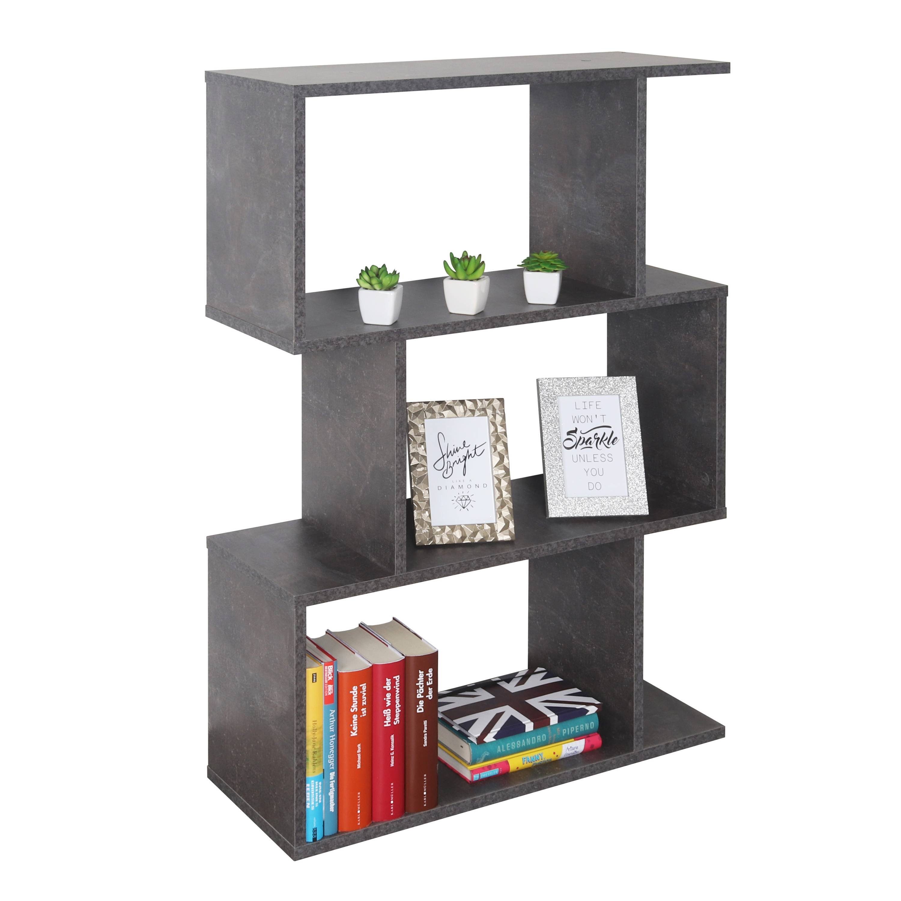 RICOO Standregal »WM072-ES«, kleines stehendes Regal schmal, Bücherregal  fürs Wohnzimmer online kaufen | OTTO