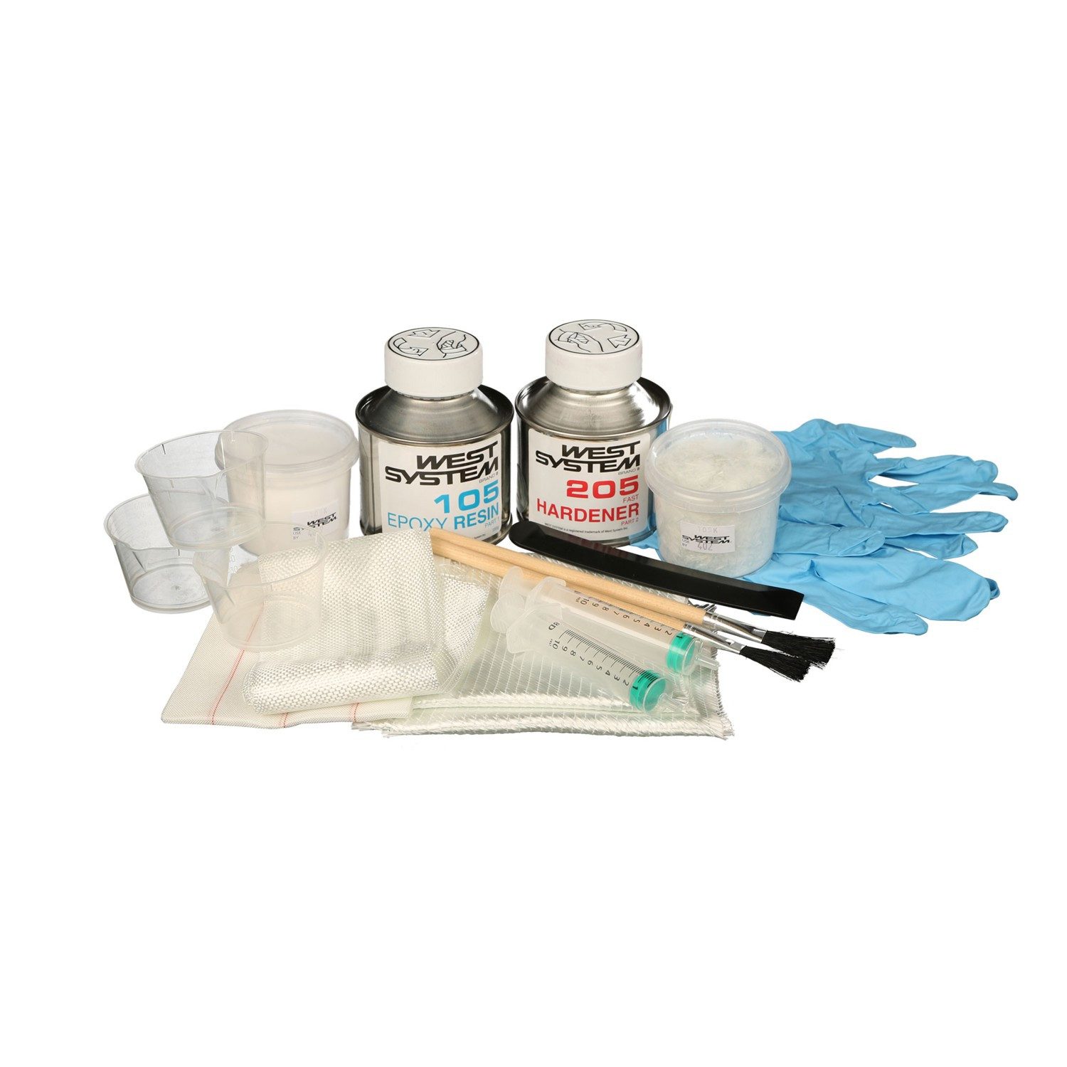 WEST SYSTEM Epoxidharz West System GFK Reparatur-Set für Boote (105-K)